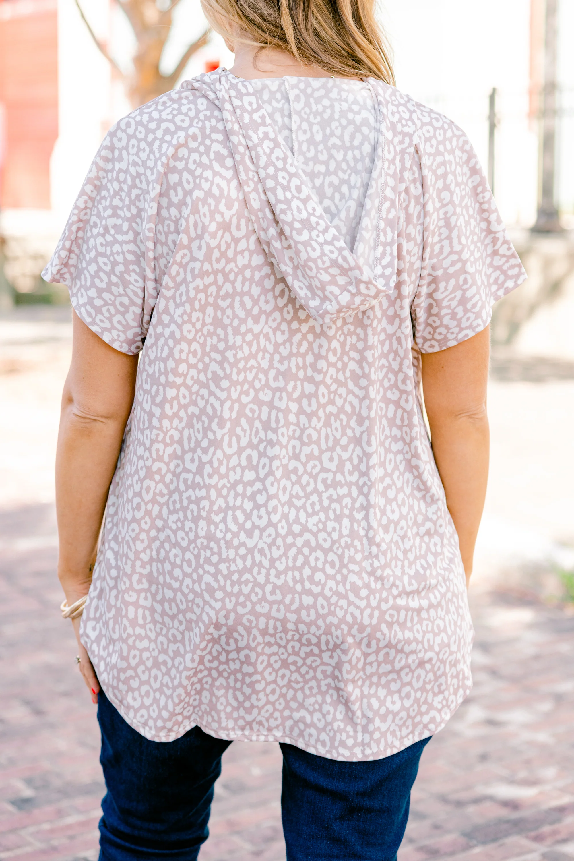 Don  t Mess Around Hoodie, Taupe - Giverhouse