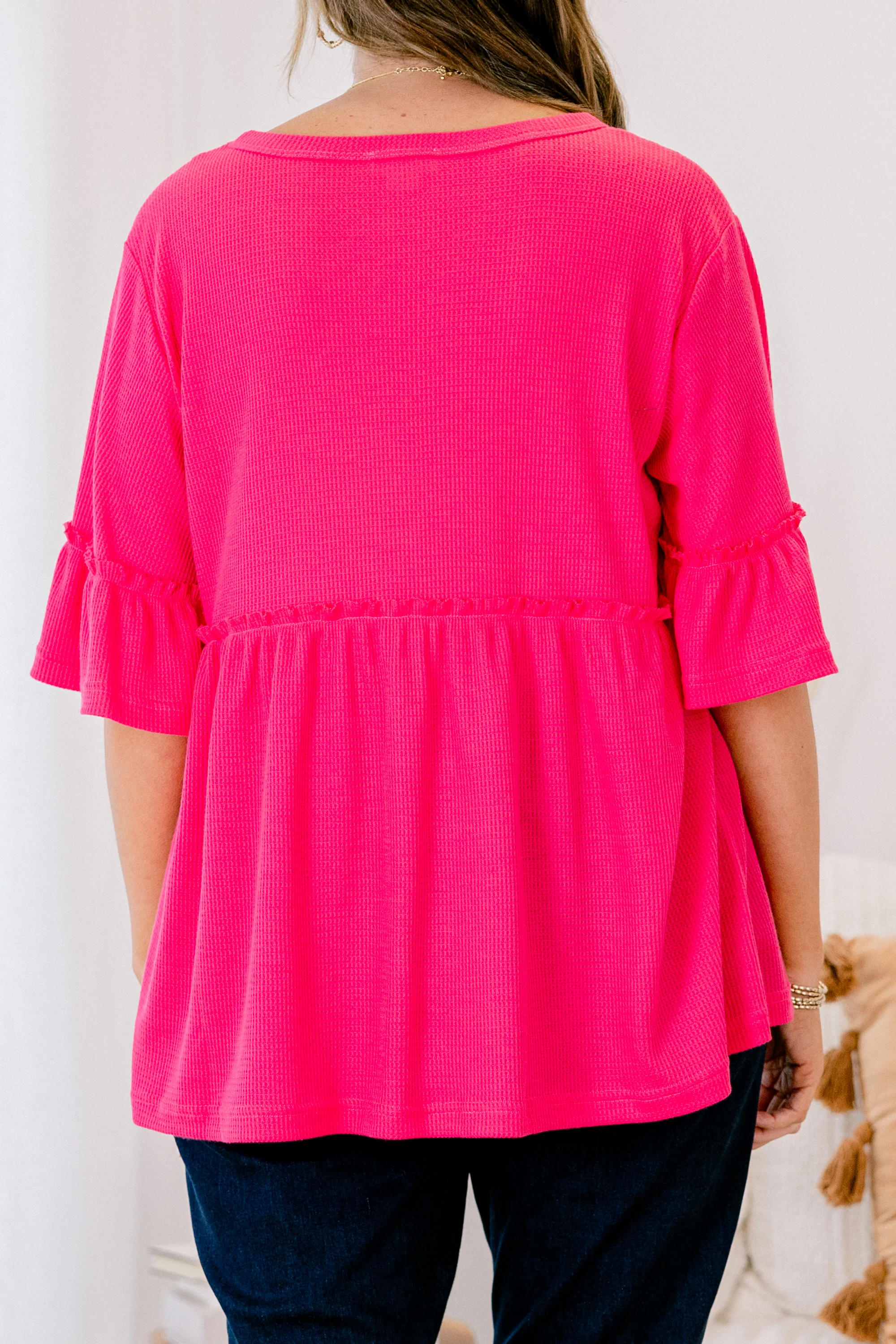 Completely Yours Tunic, Hot Pink - Giverhouse
