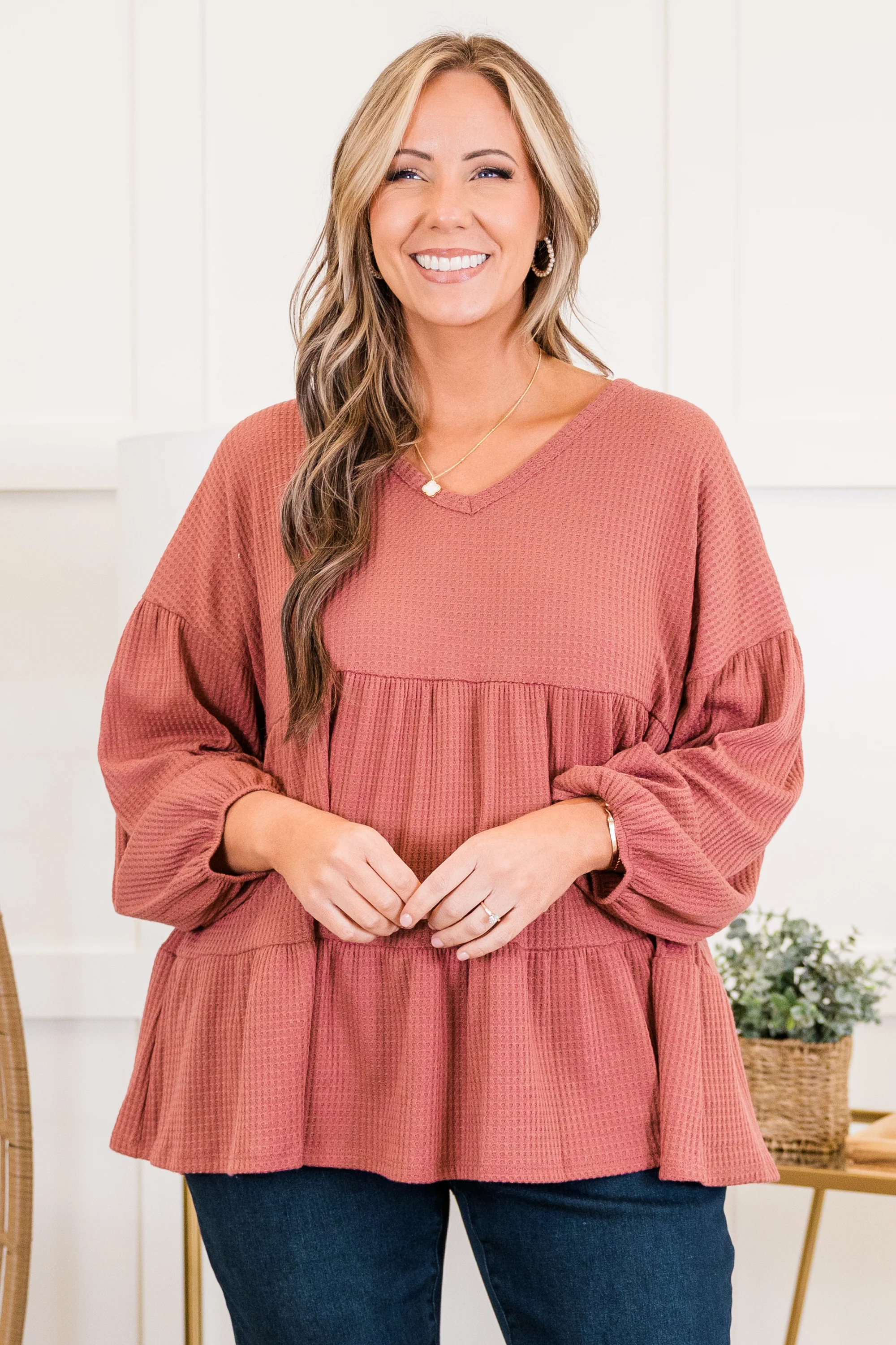 Good Signs Top, Mauve - Giverhouse