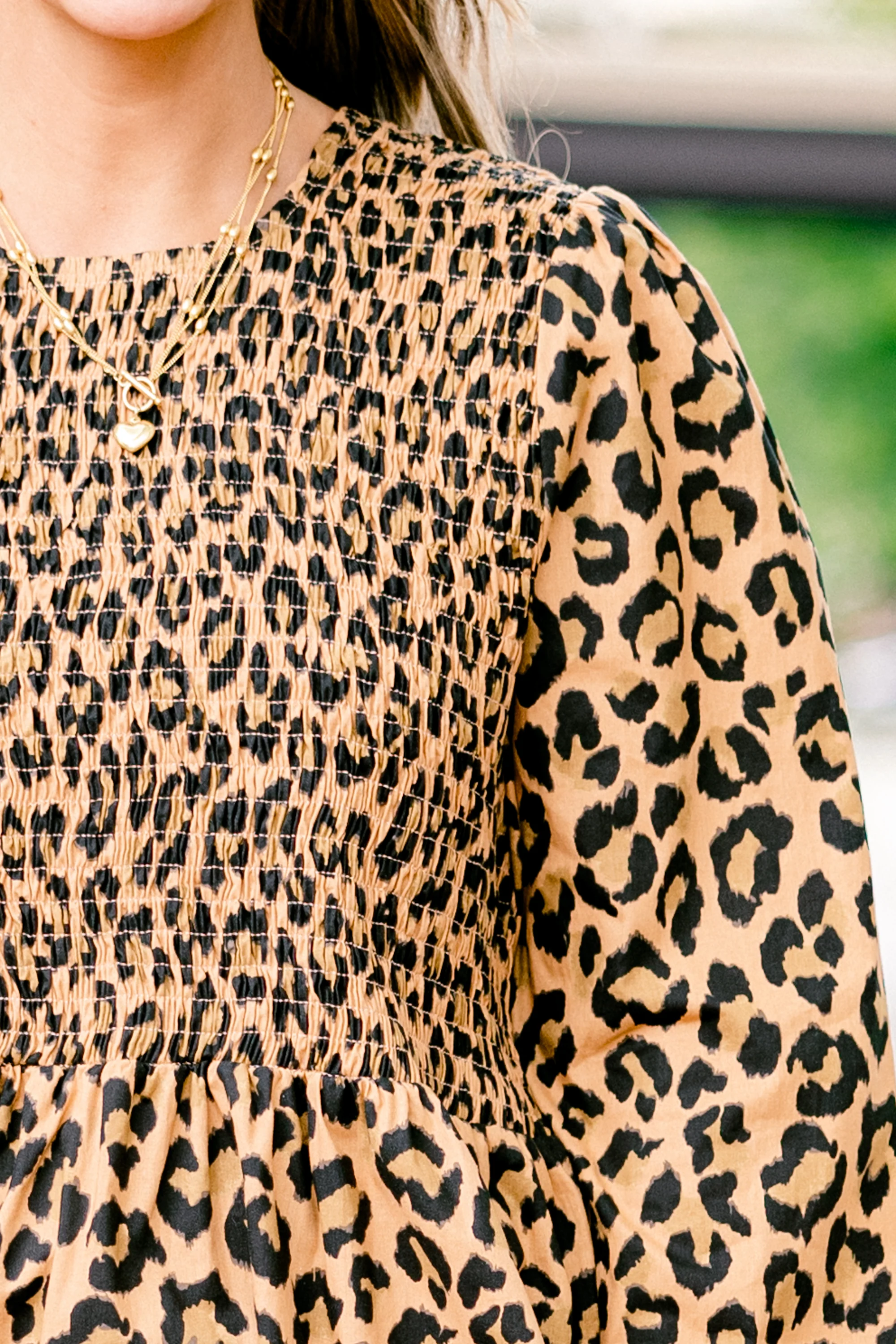 Wallflower Kisses Top, Leopard - Giverhouse