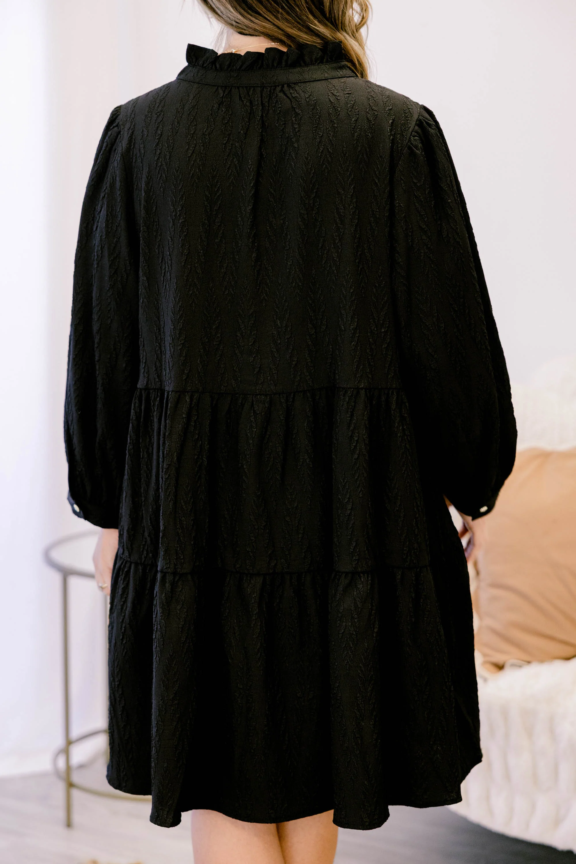 It Just Clicked Dress, Black - Giverhouse