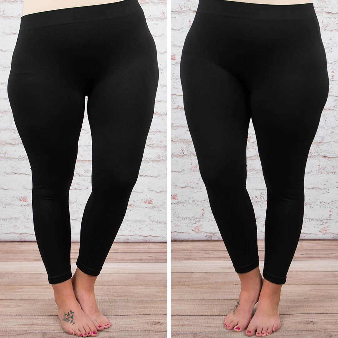 Girl Next Door Leggings, Black - Giverhouse
