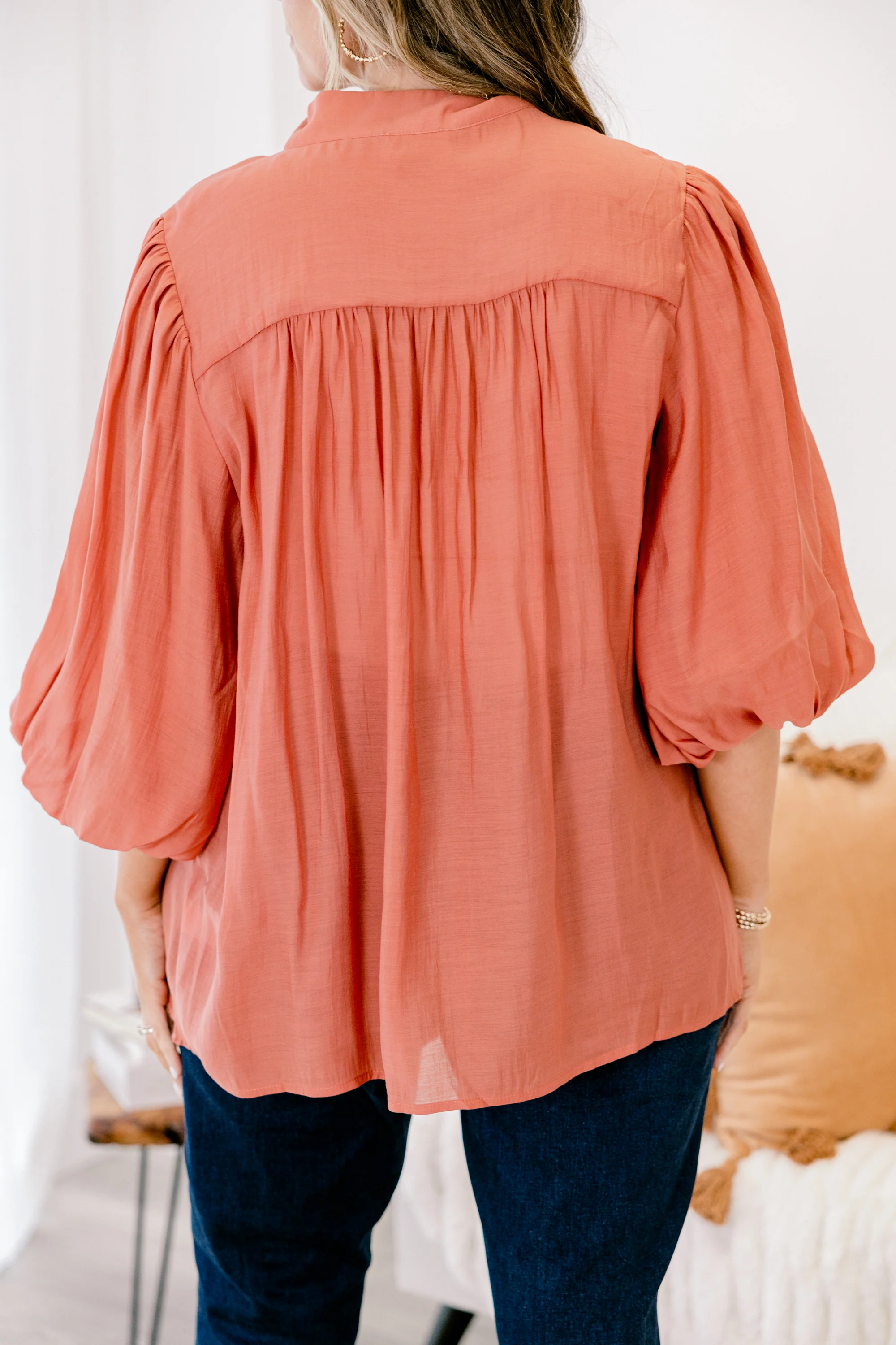 Cowgirl Dream Top, Rust - Giverhouse