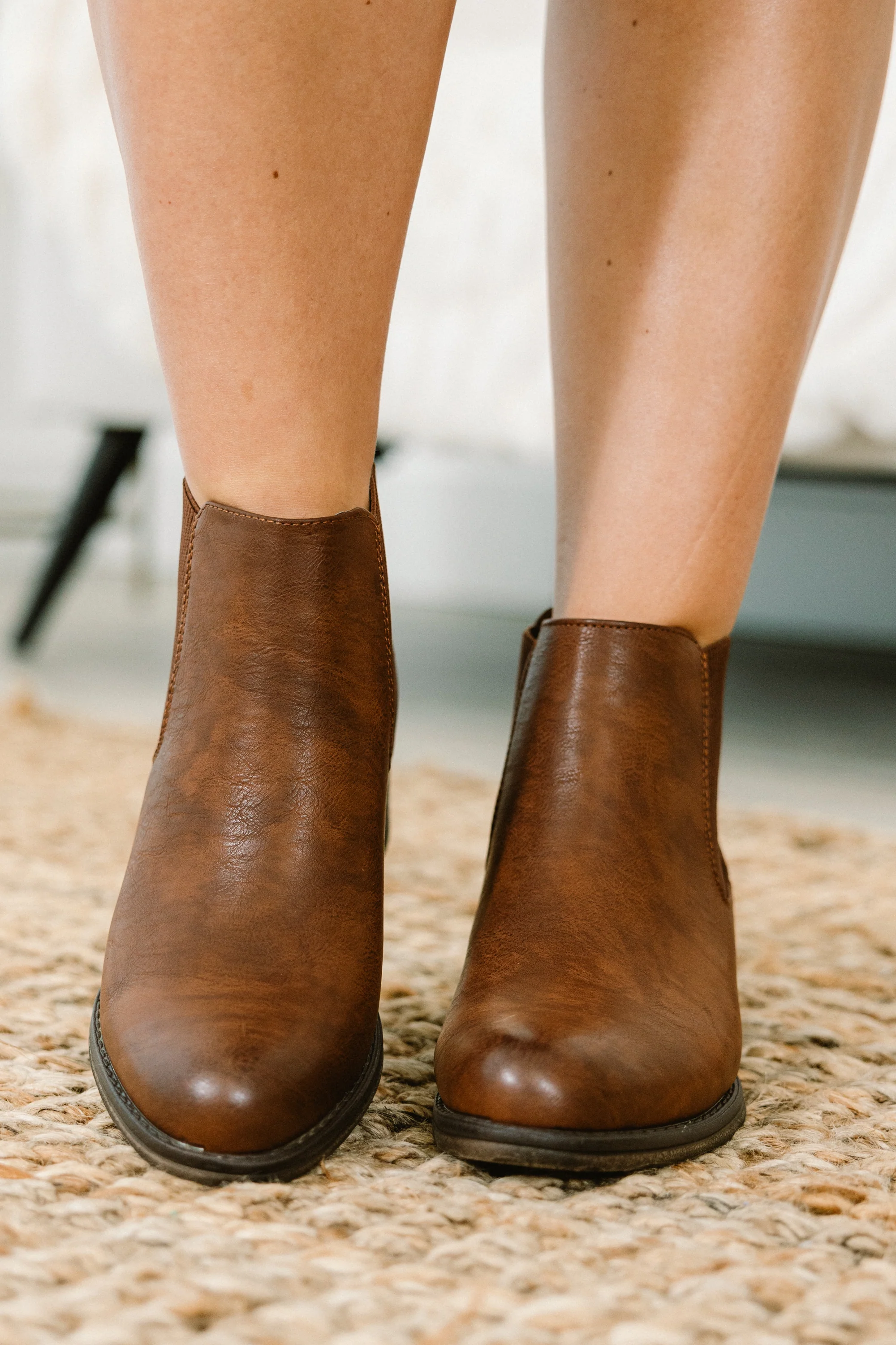 A Midnight Walk Booties, Whiskey - Giverhouse