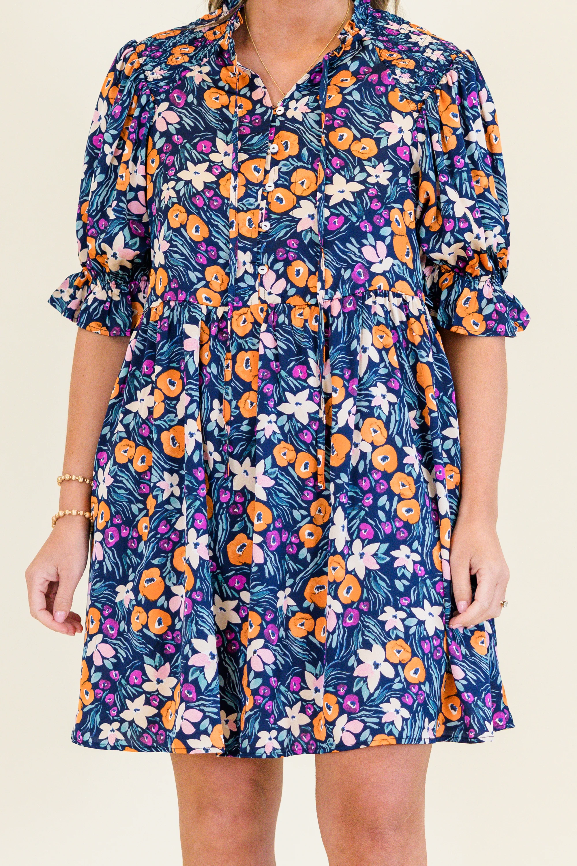 Feel The Rush Dress, Navy - Giverhouse