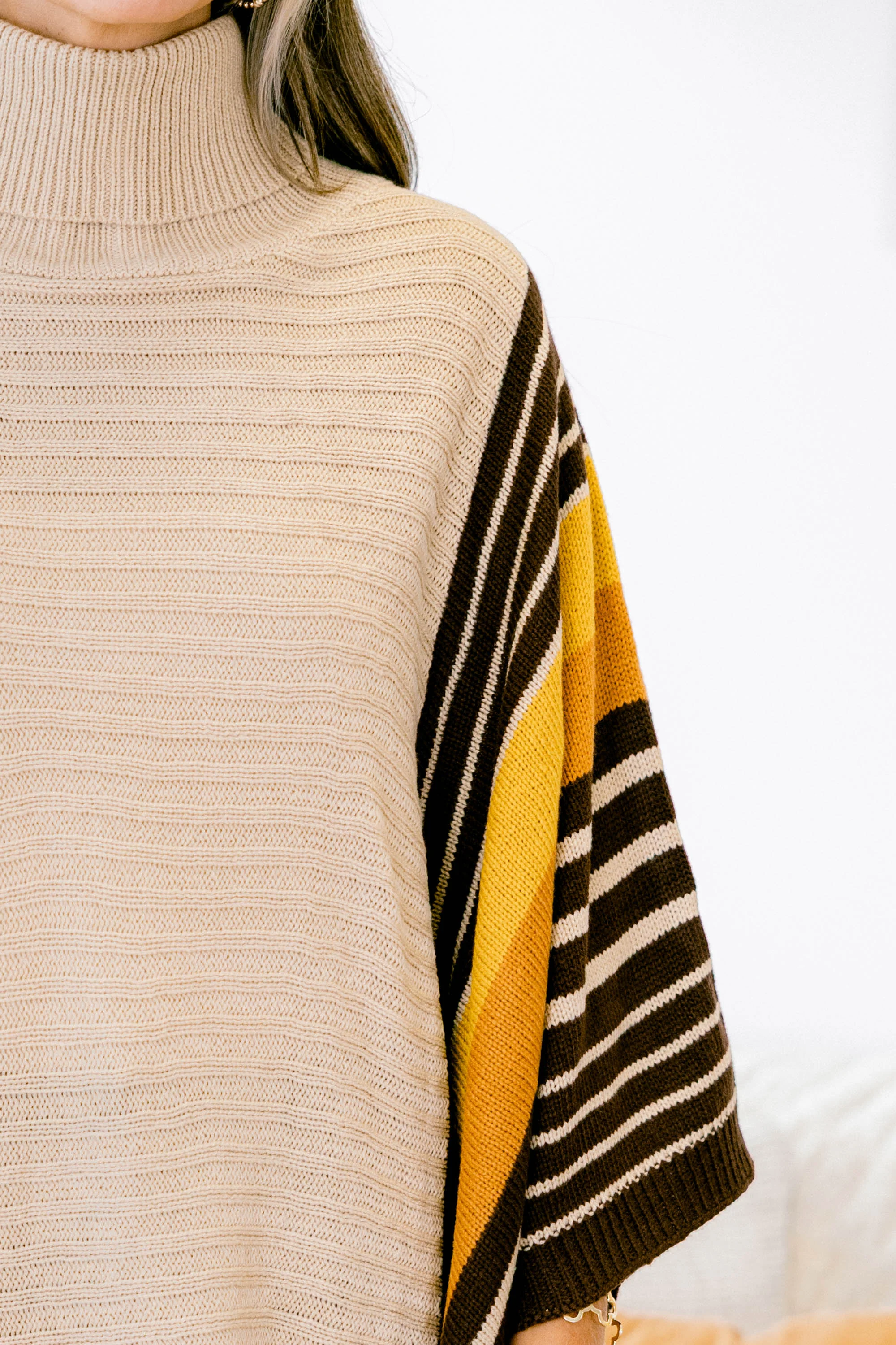 Let's Grab Coffee Tunic, Taupe Mix - Giverhouse