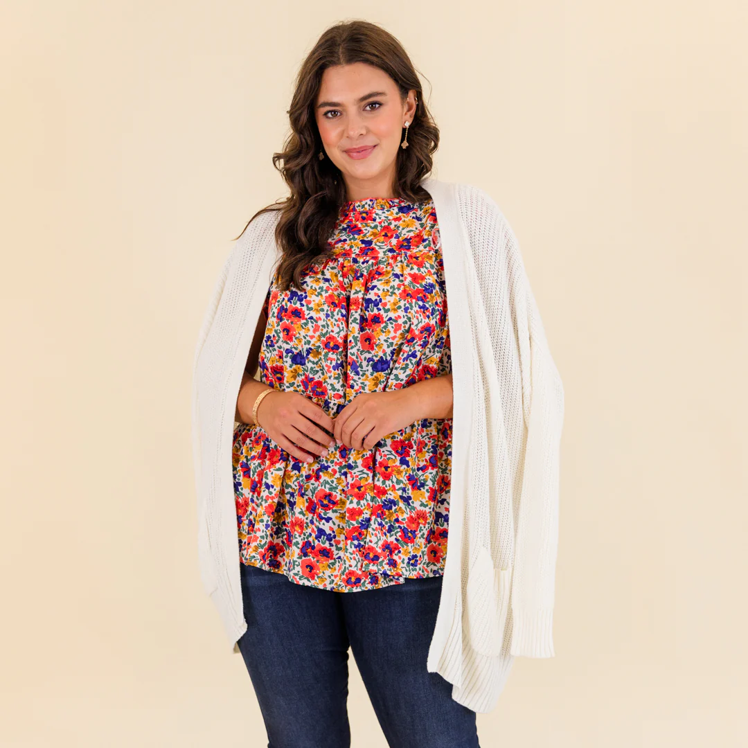 As Of Right Now Top, Ivory - Giverhouse