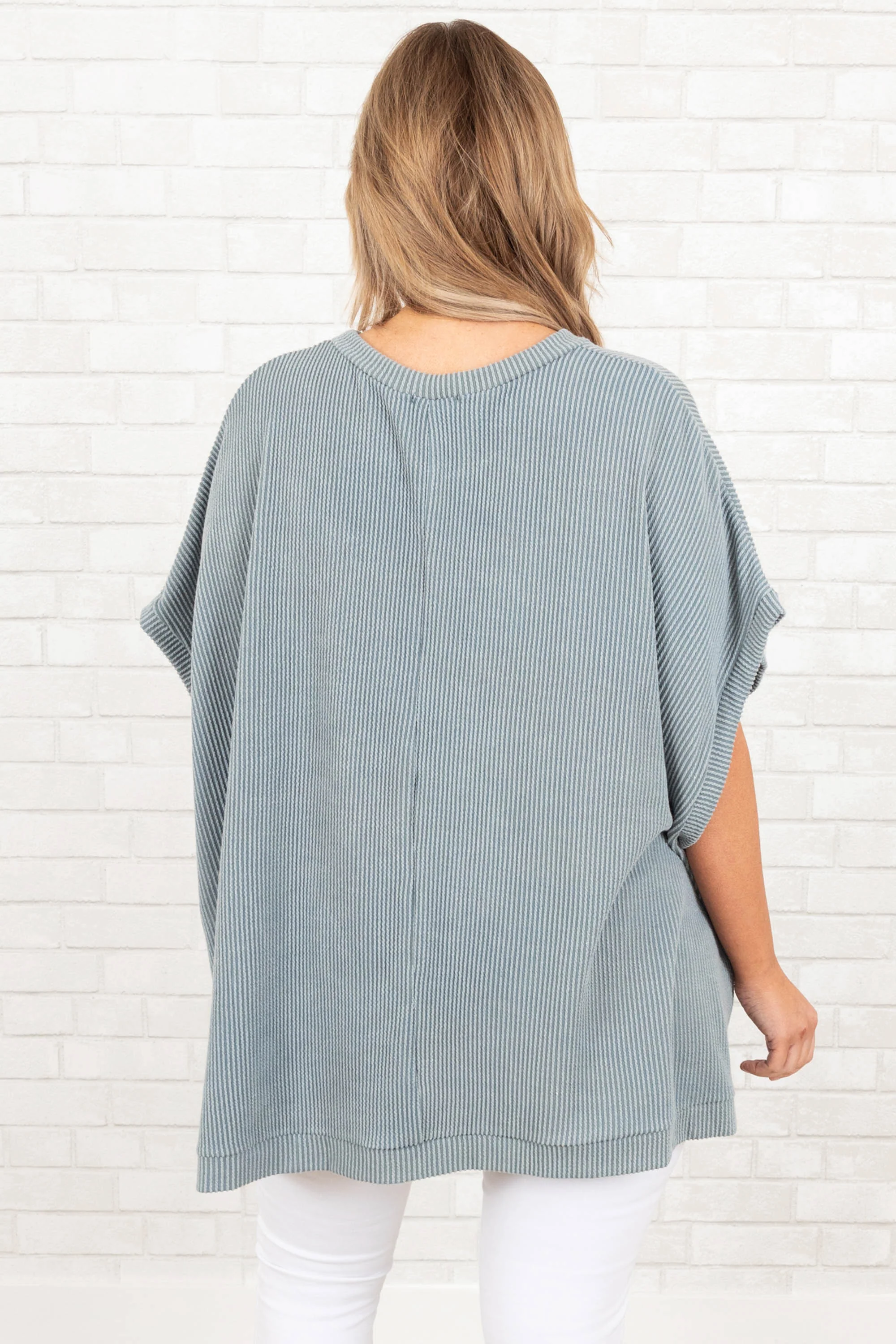 All About Knits Top, Seafoam - Giverhouse