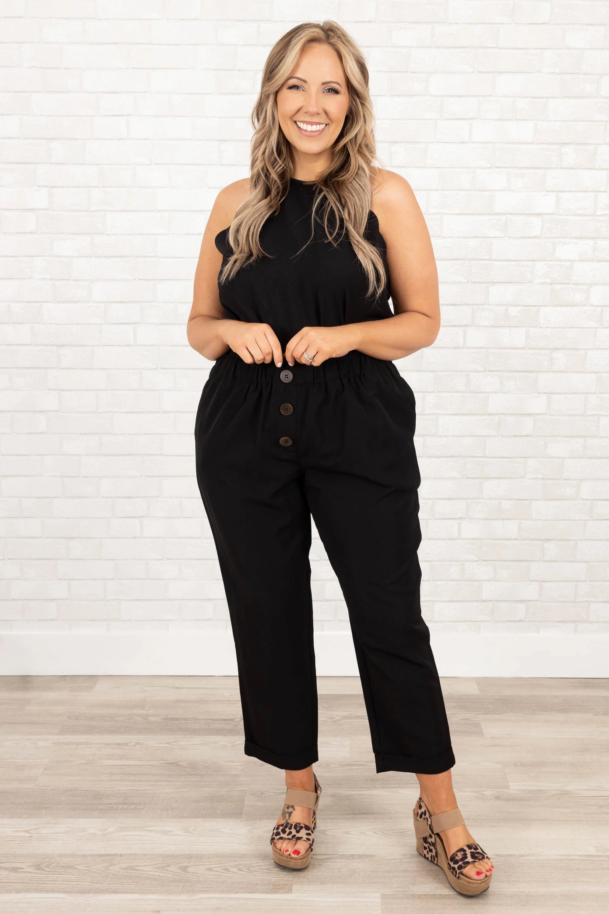 Catch Me At The Chateau Tank, Black - Giverhouse