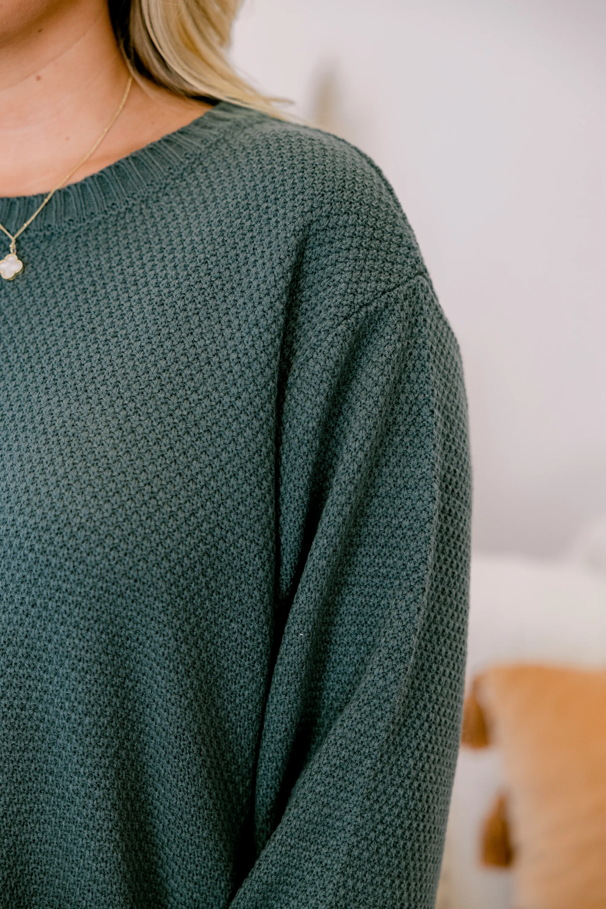 Fully Committed Sweater, Ash Jade - Giverhouse