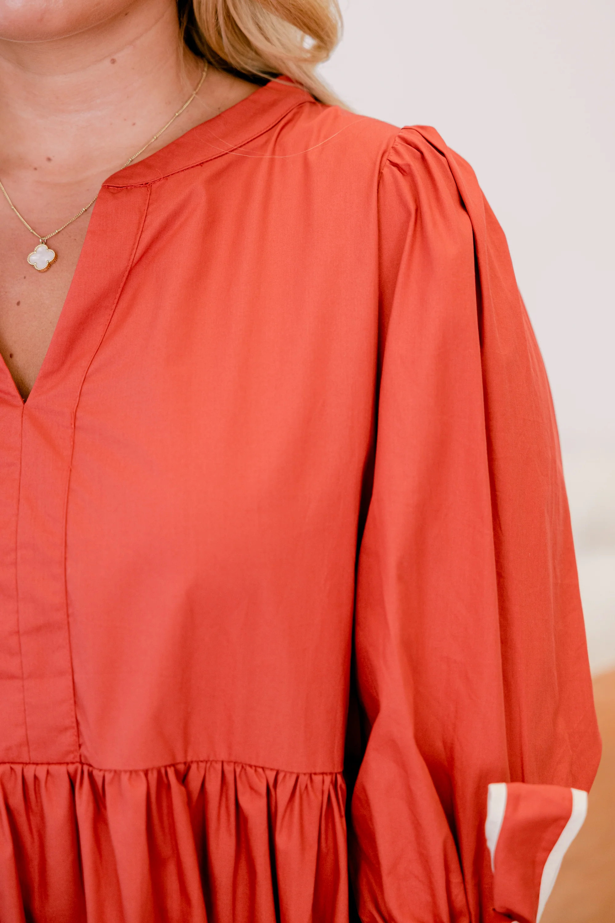 Falling Slowly Top, Orange - Giverhouse