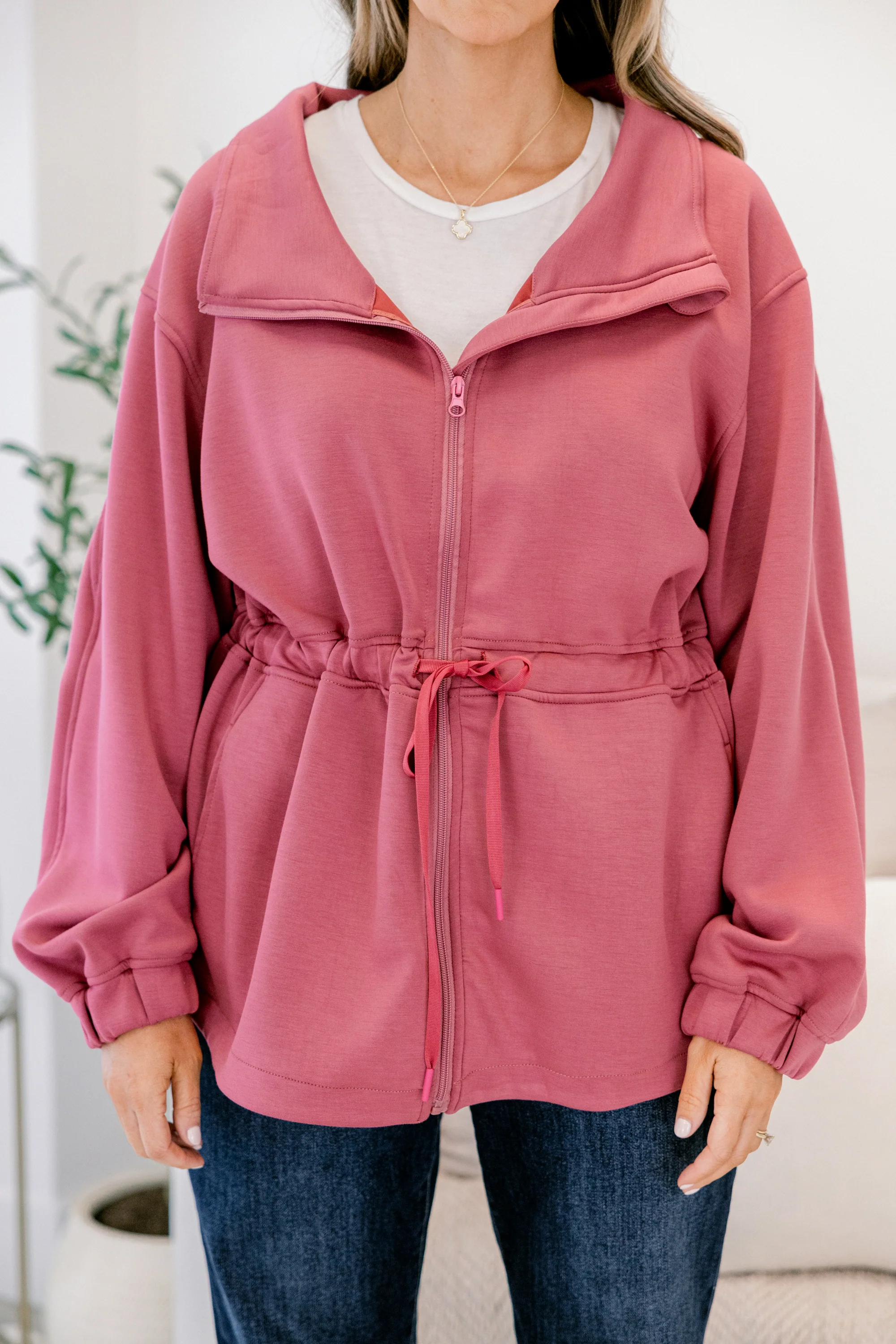 Step Up Jacket, Red - Giverhouse