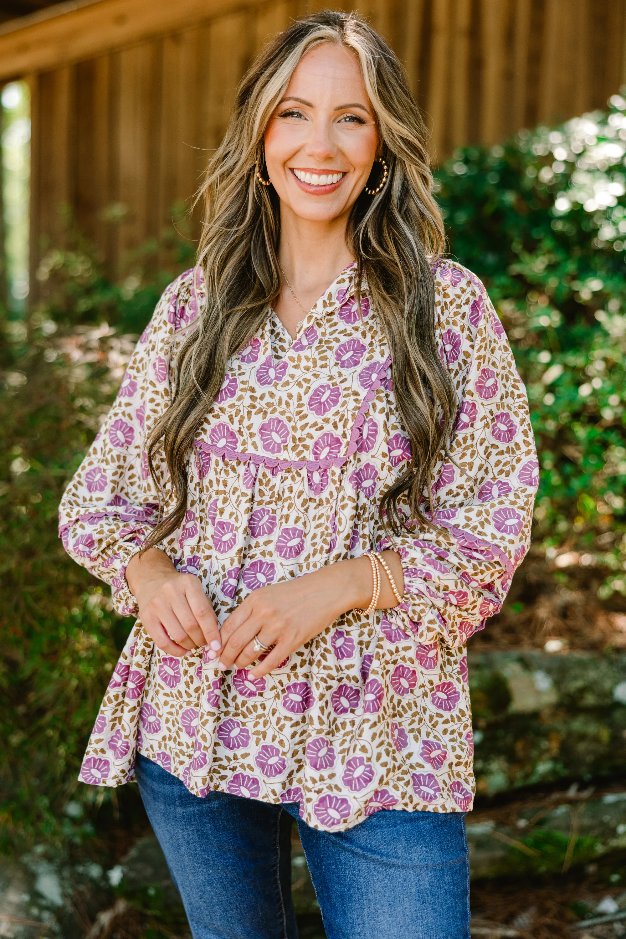 Take What I Can Get Top, Brown - Giverhouse