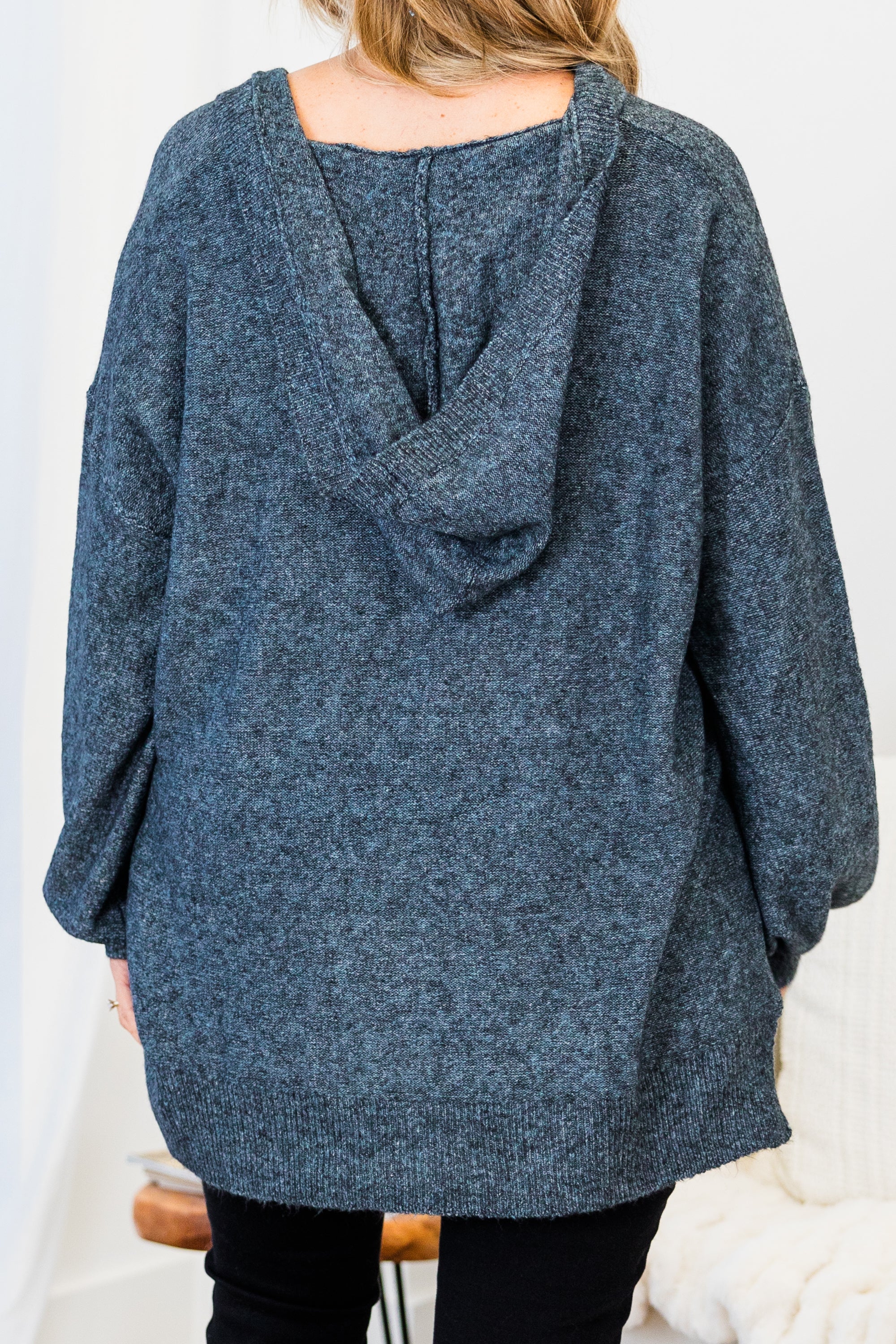 Just Don't Let Me Go Sweater, Cobalt - Giverhouse