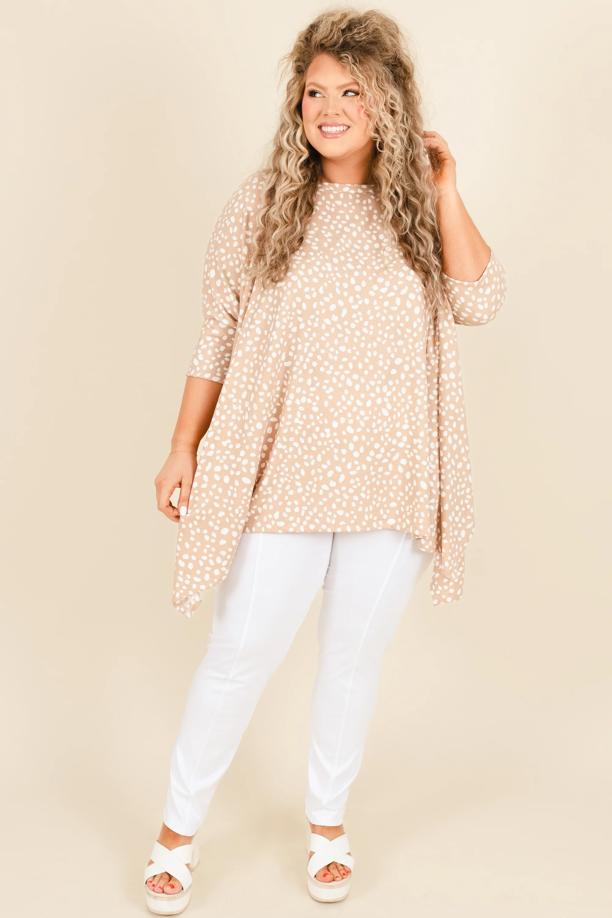 Never Doubted You Leggings, White - Giverhouse