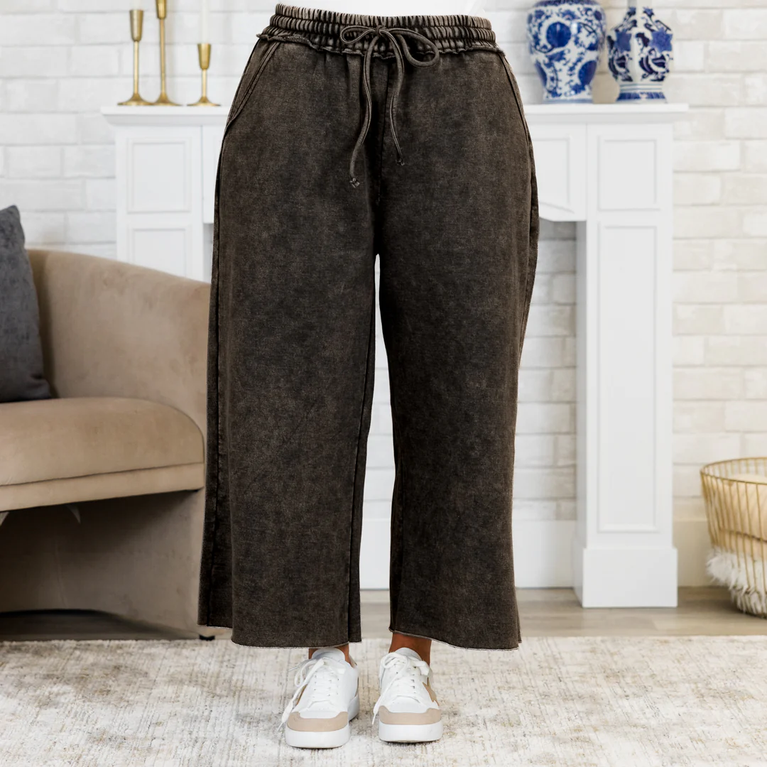 Sunday Scaries Sweatpants, Ash Black - Giverhouse