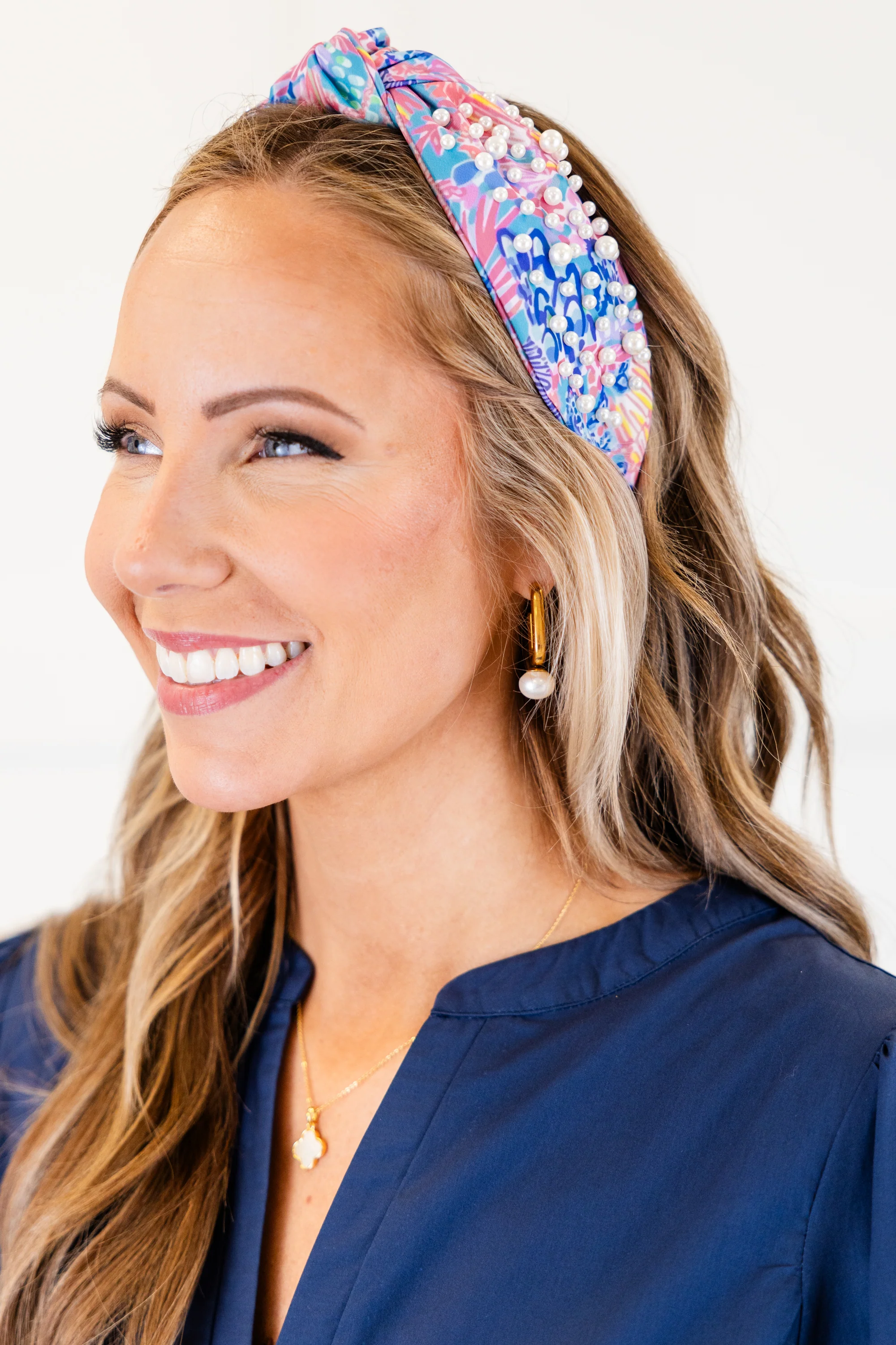 Brighter Days Are Comin' Headband, Pink-Purple - Giverhouse