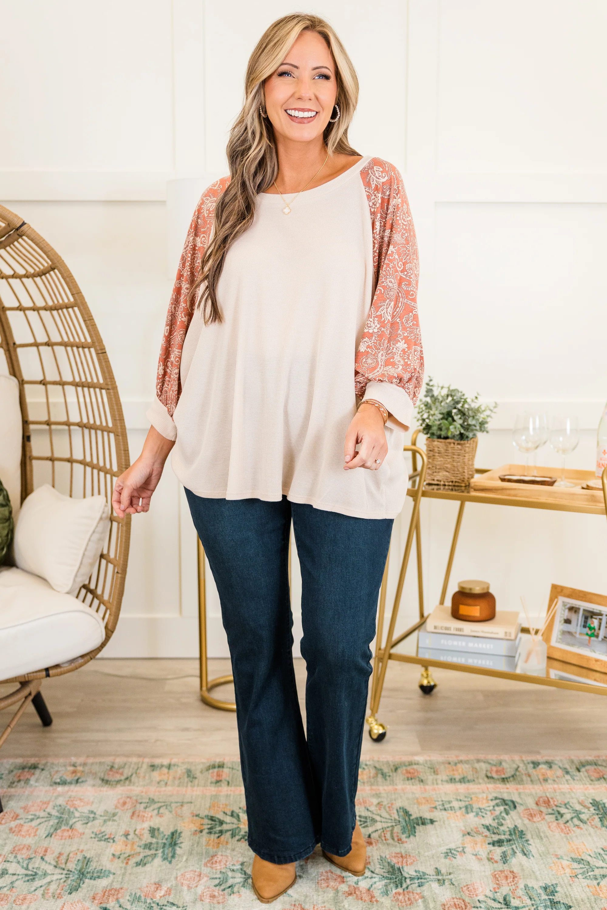 Time Keeps Flying Top, Brick - Giverhouse