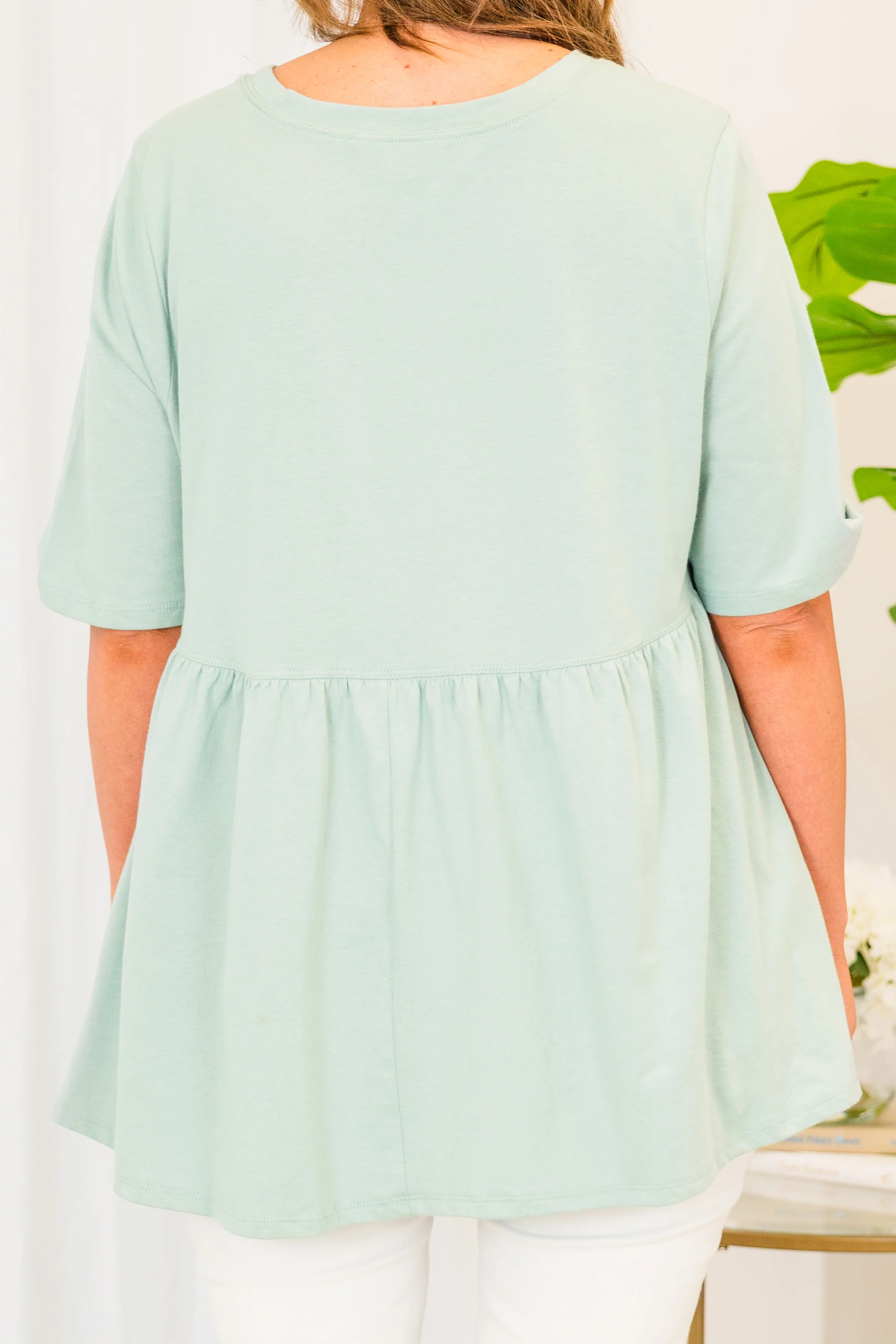 Fearless Soul Top, Light Green - Giverhouse