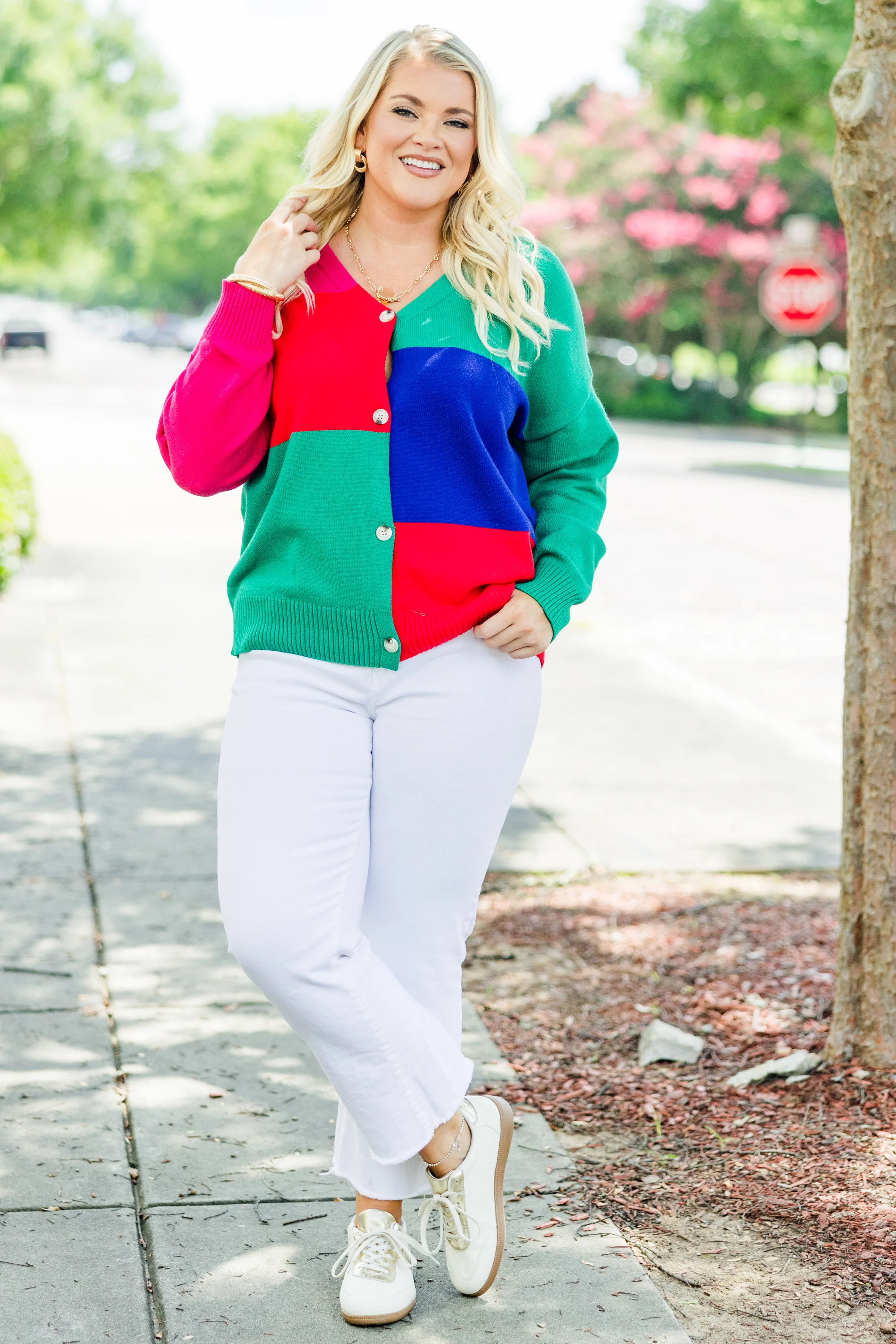 Minding Mine Cardigan, Multi - Giverhouse