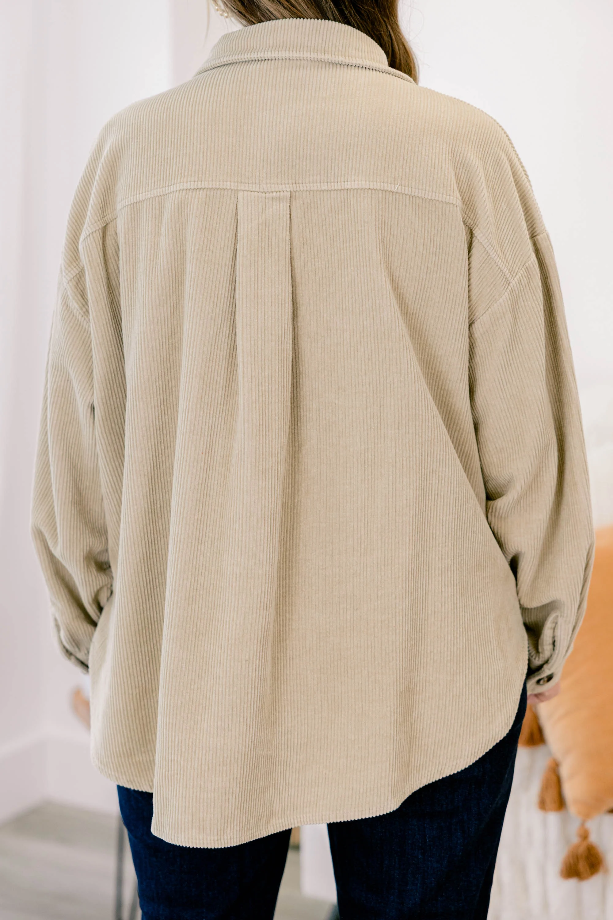 Nature Lover Shacket, Natural - Giverhouse