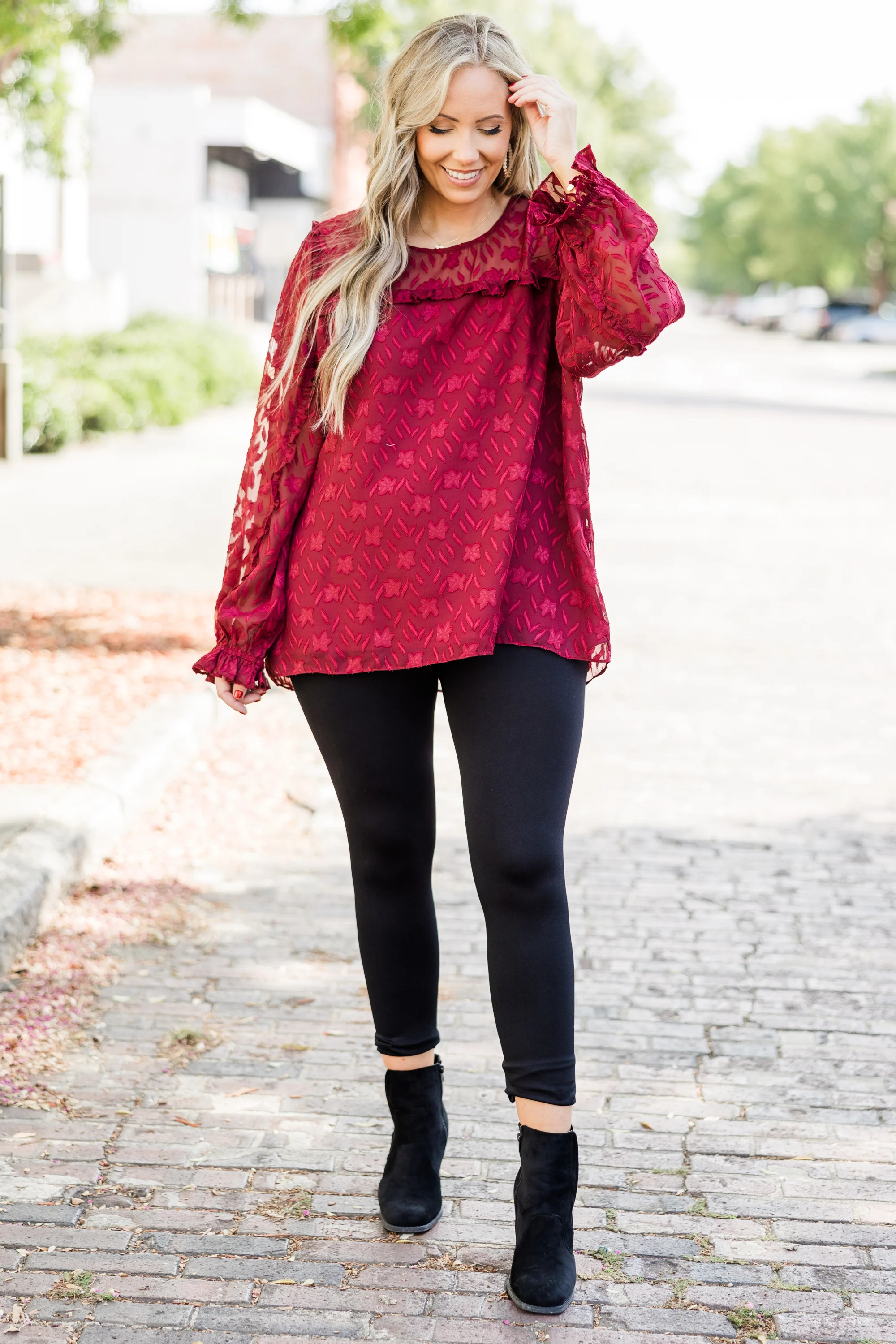 Check Yourself Top, Red - Giverhouse