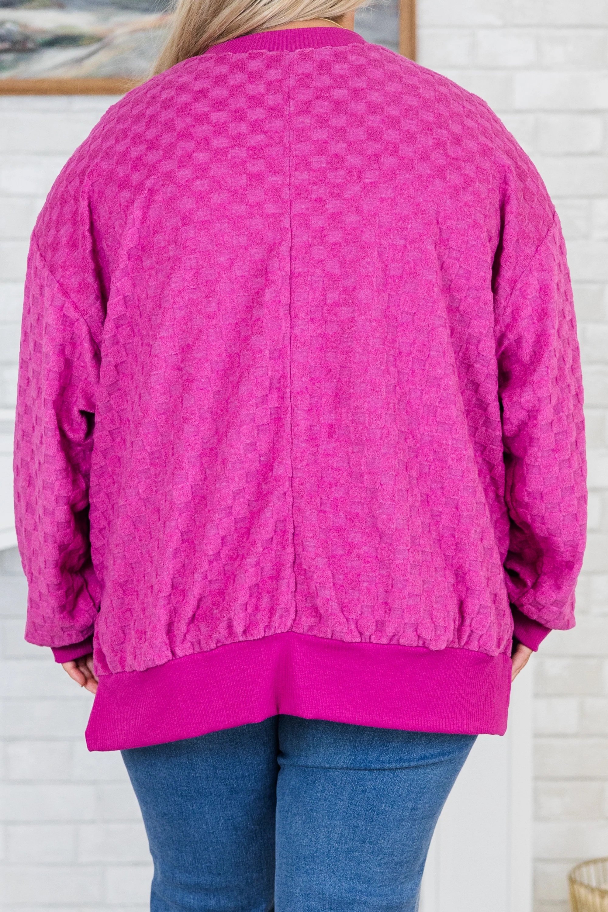 Pursuit Of Joy Sweater, Purple - Giverhouse