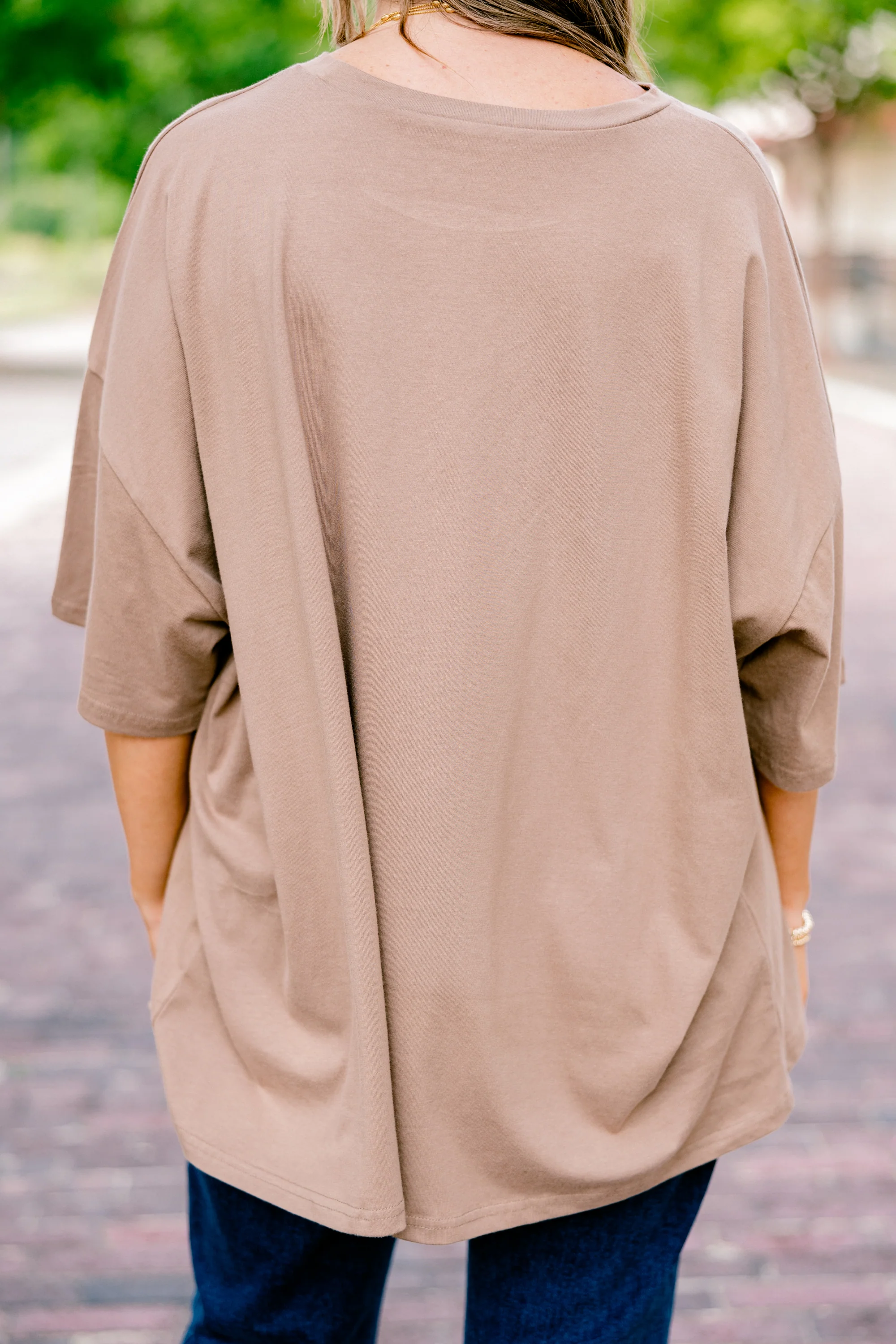 Cozy Days and Iced Coffee Boyfriend Tee, Espresso - Giverhouse