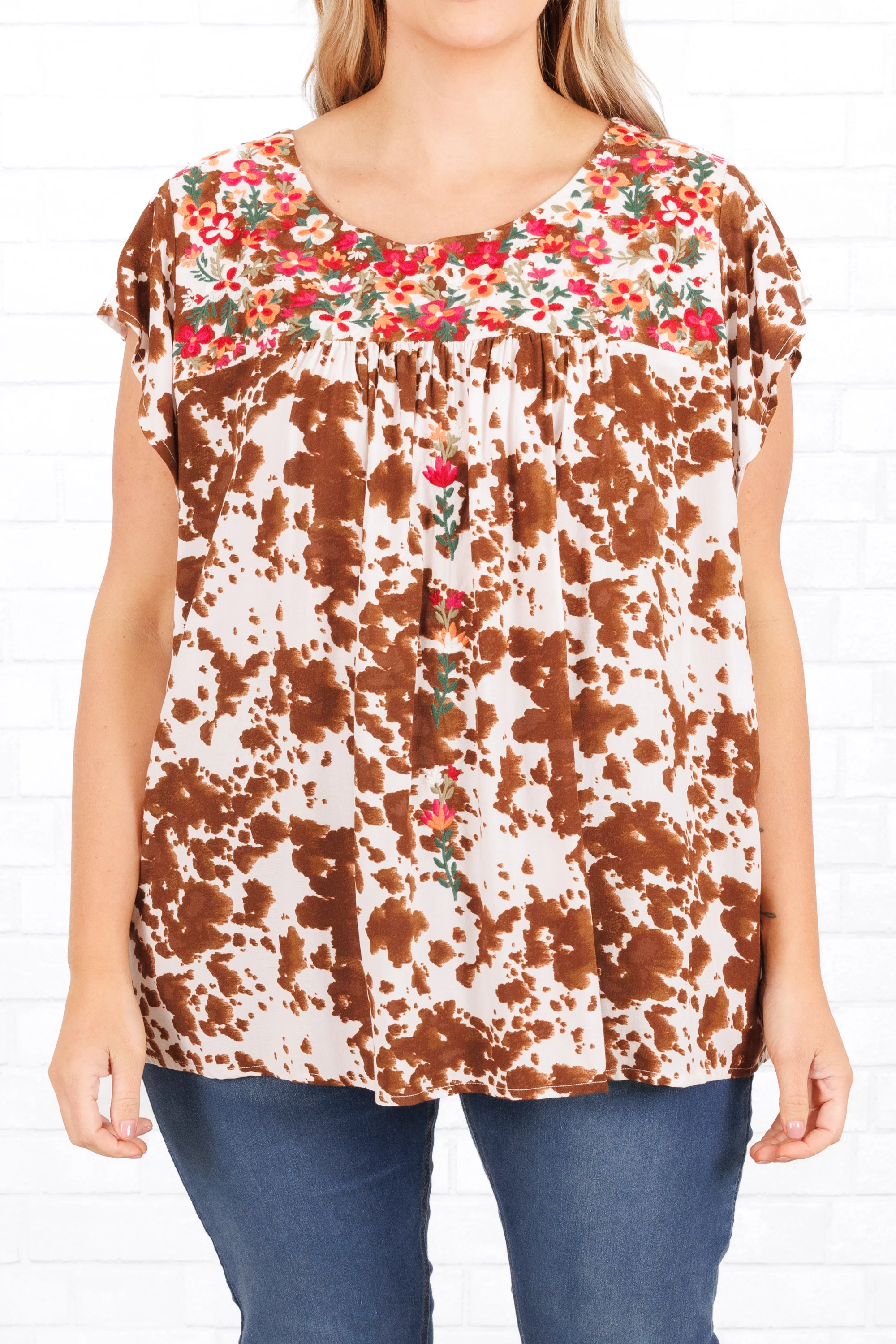 The Southern Charm Top, Mocha - Giverhouse