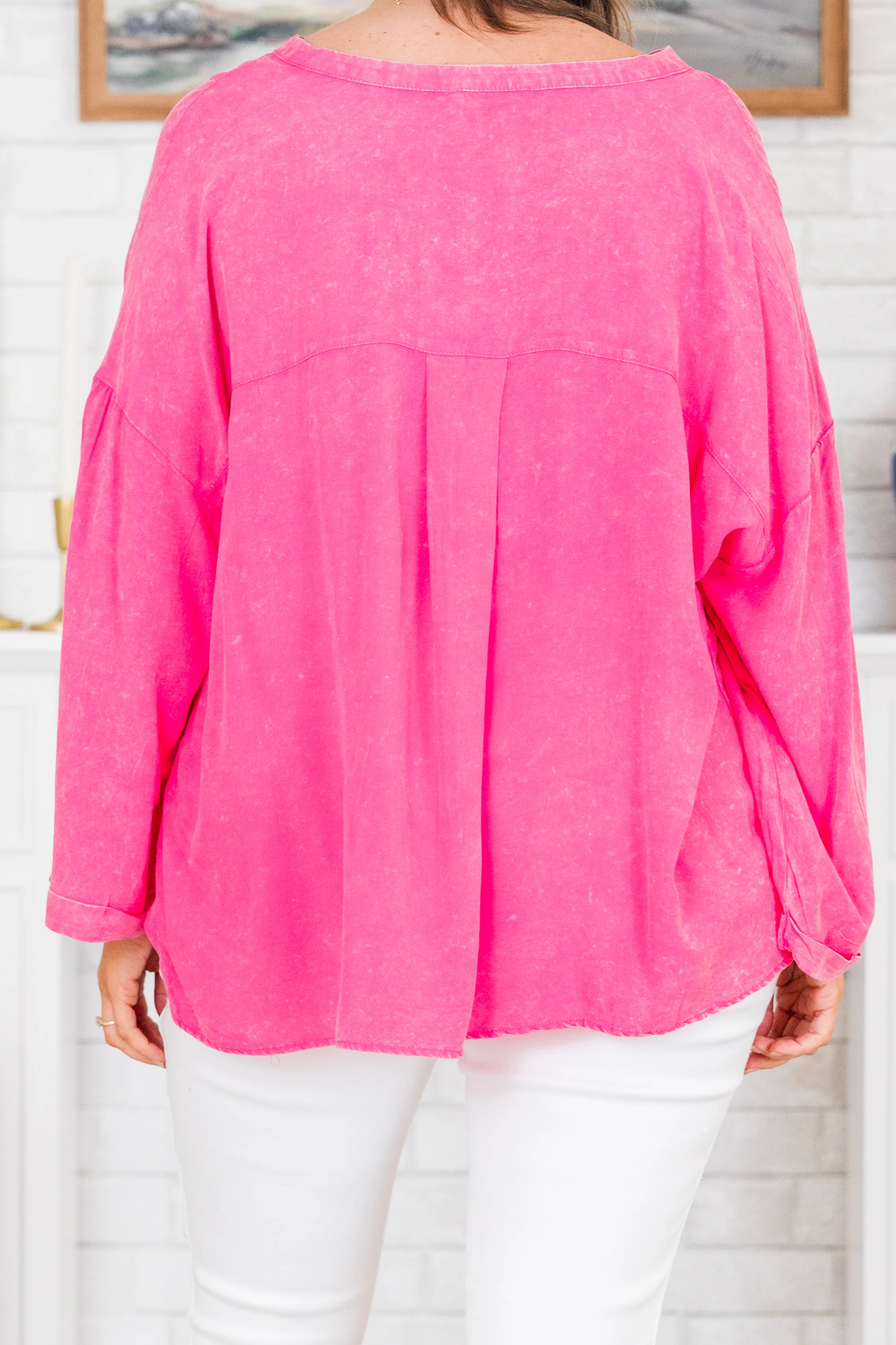 Praying For Sunshine Top, Pink - Giverhouse