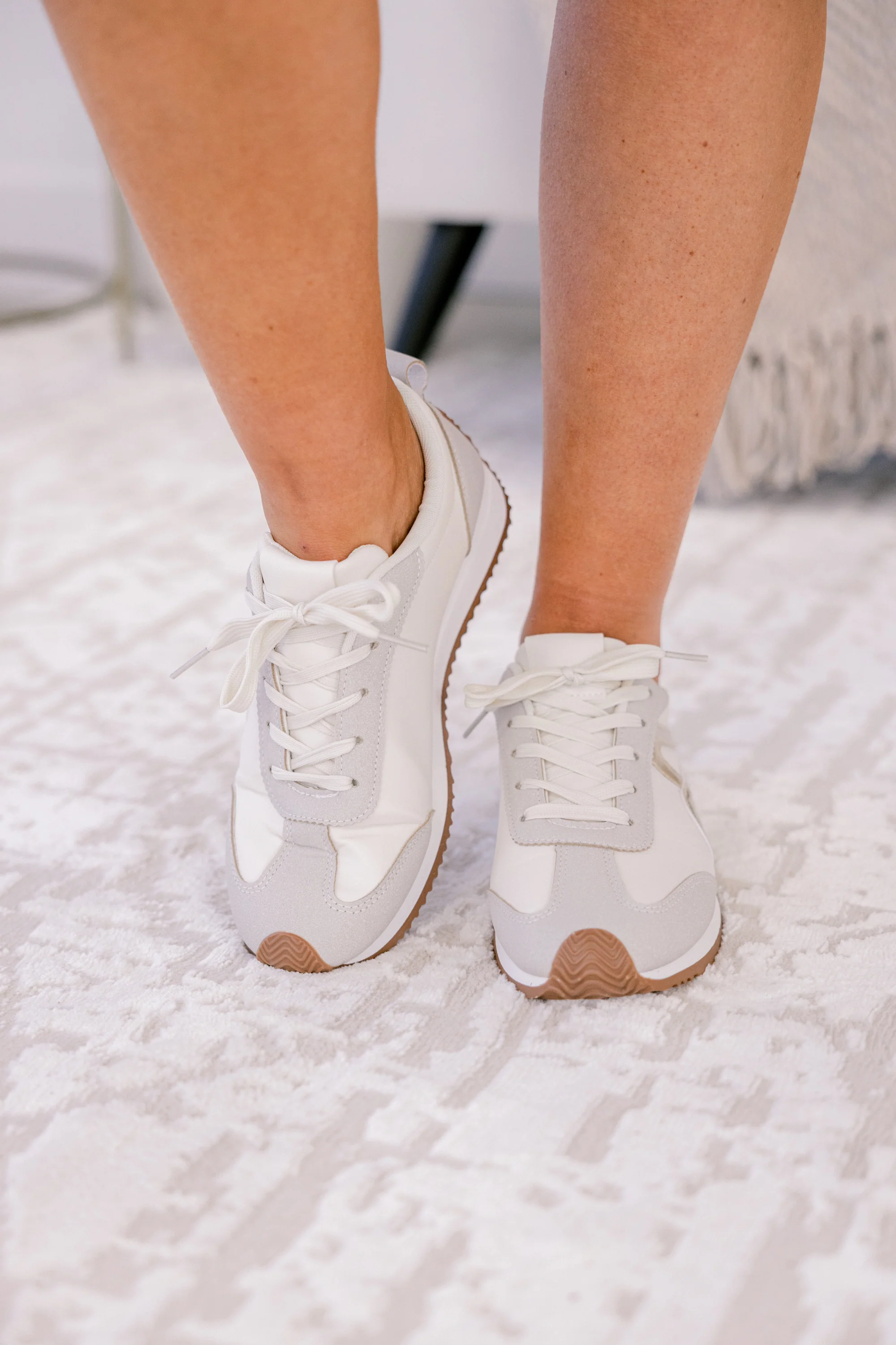 Keep Walking Sneakers, Gold - Giverhouse