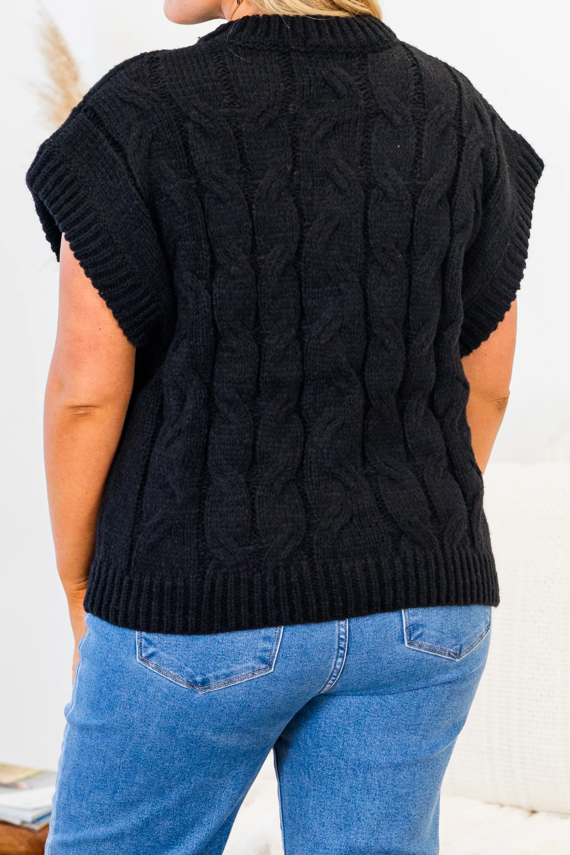Cooling Down Sweater, Black - Giverhouse