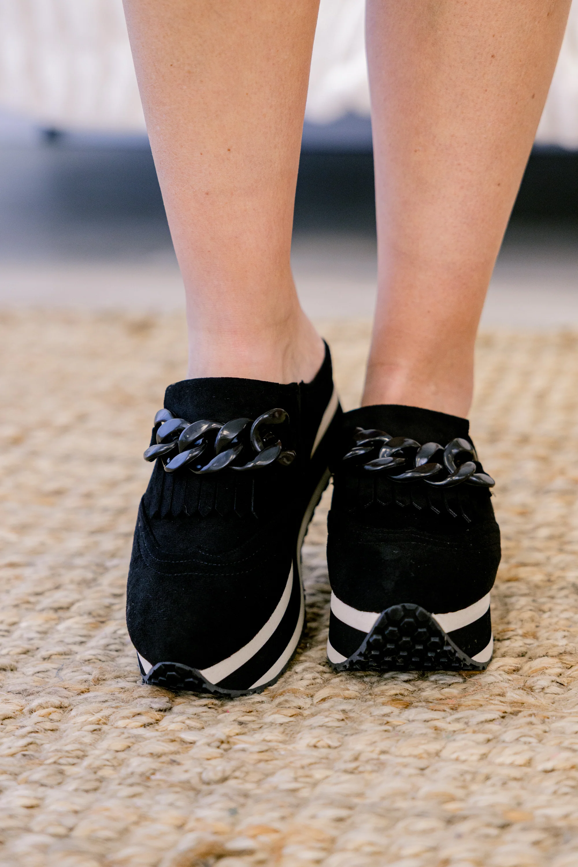 Just Got Back Sneakers, Black - Giverhouse