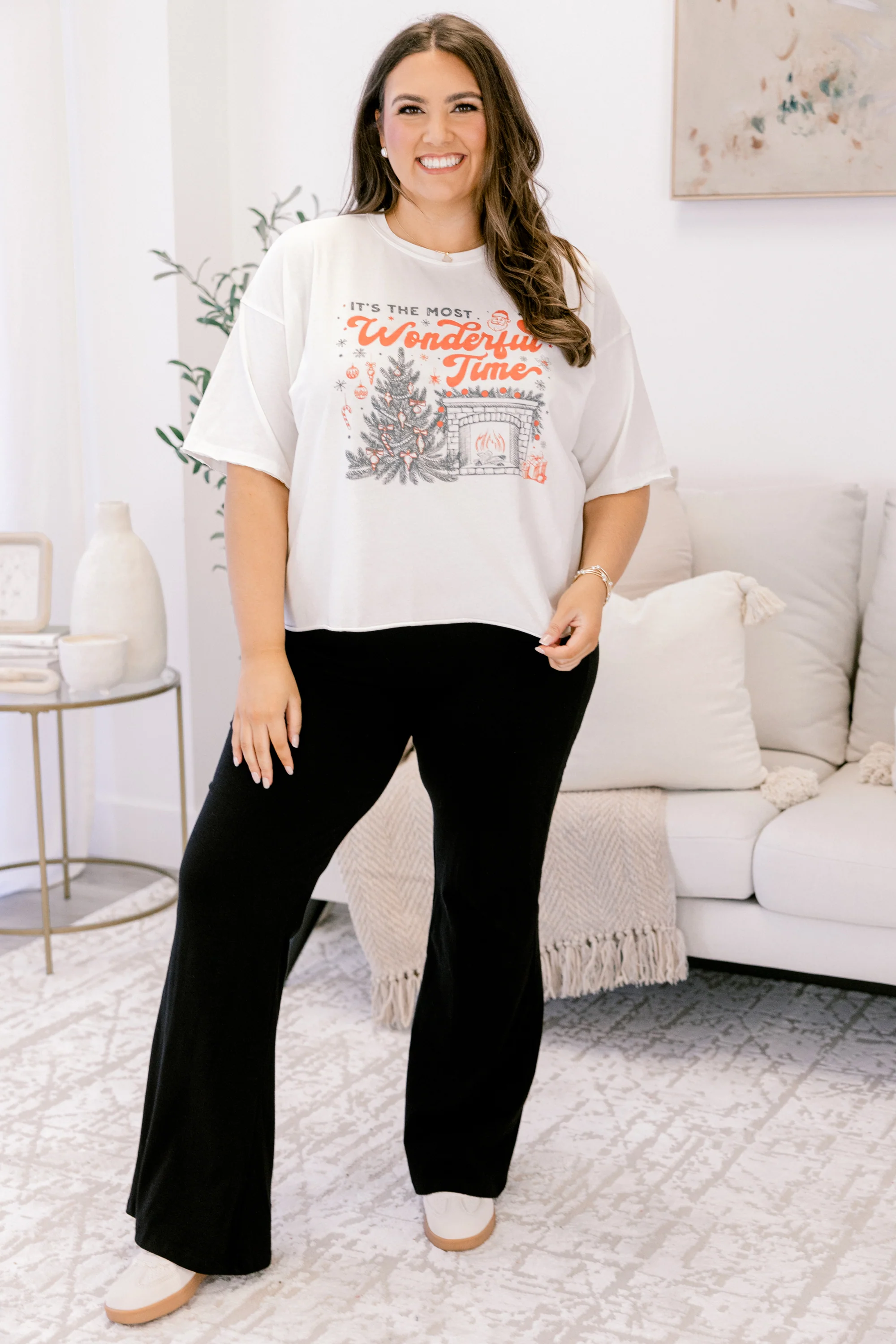 The Most Wonderful Season Vintage Wash Tee, White - Giverhouse