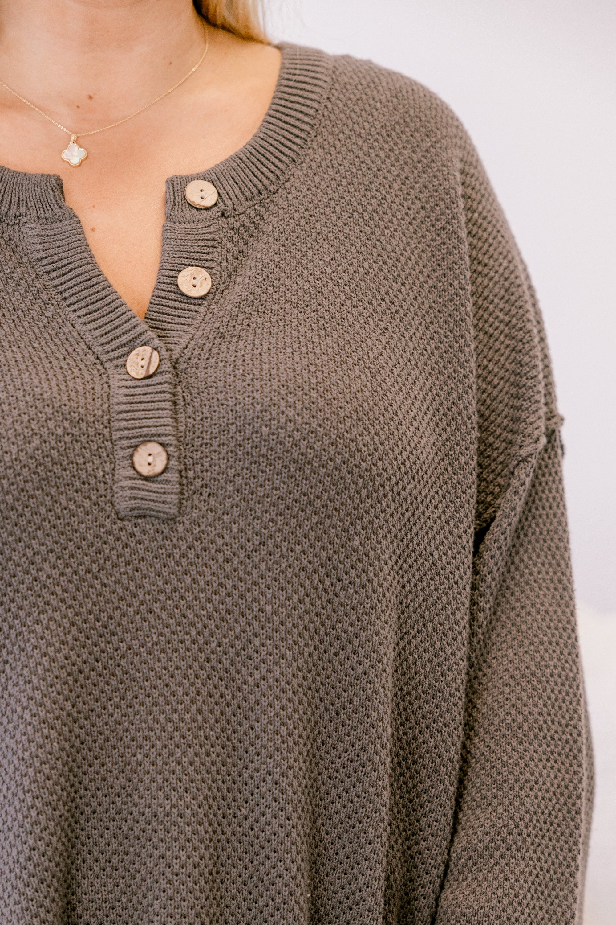 Apple Picking Sweater, Dark Gray - Giverhouse