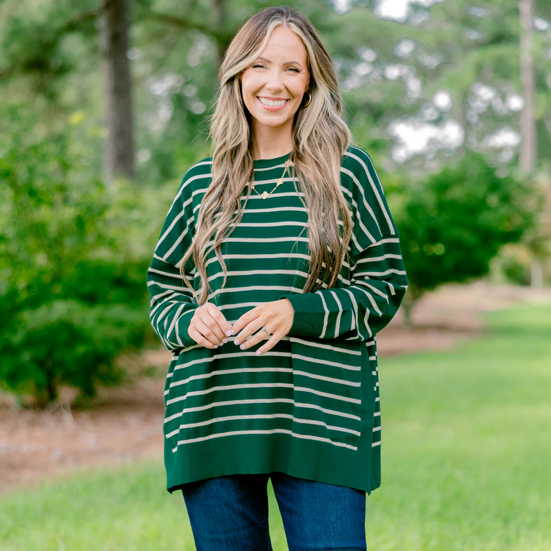 Romantic Nights Top, Green - Giverhouse