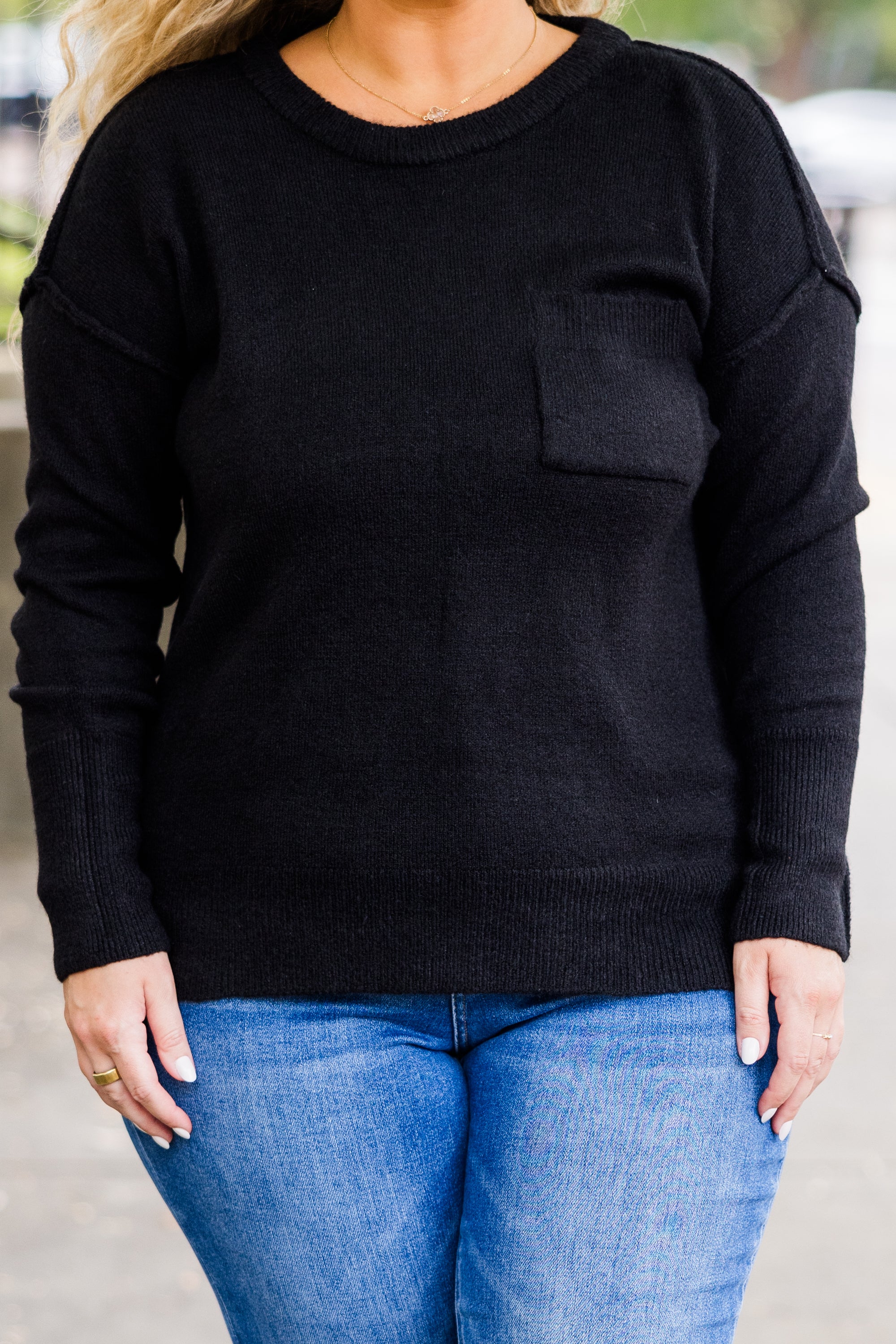 Unwind Your Mind Pullover, Black - Giverhouse