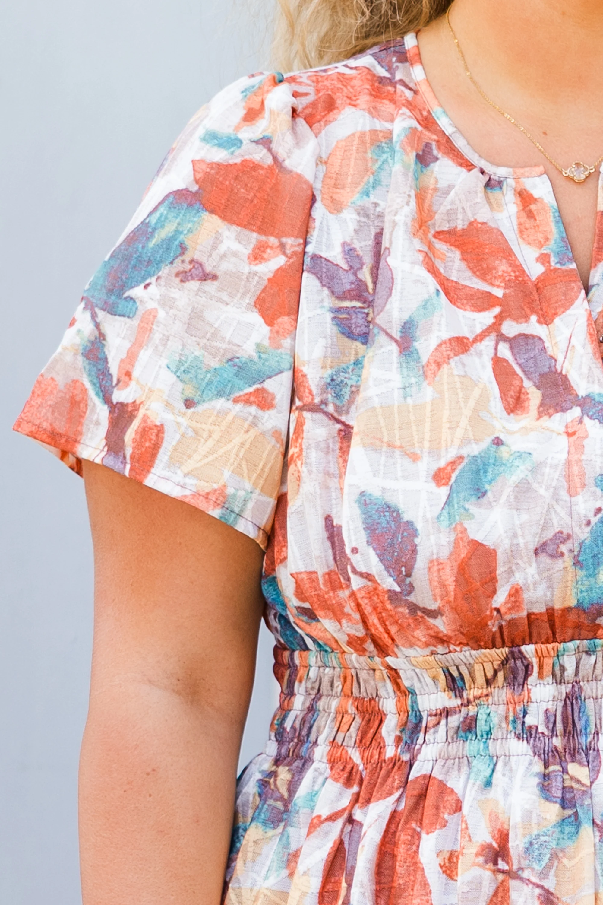 Seasons Changing Dress, Rust - Giverhouse