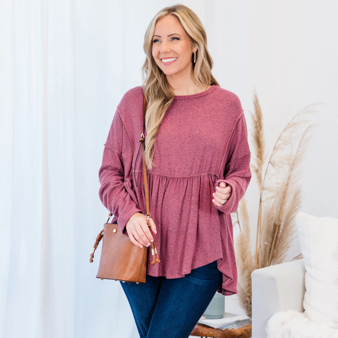 Picture That Top, Mauve - Giverhouse