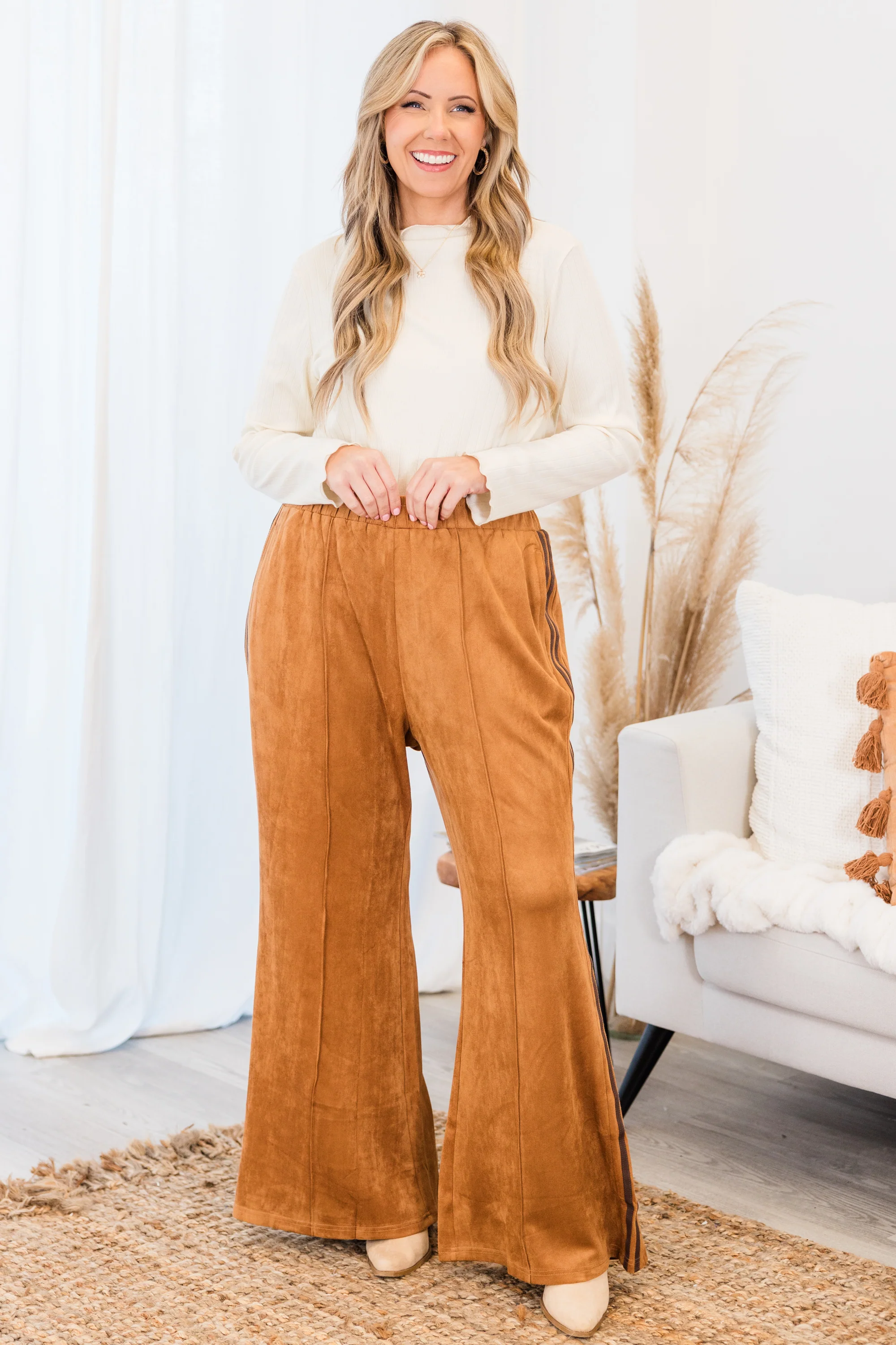 Where Were We Pants, Brown - Giverhouse