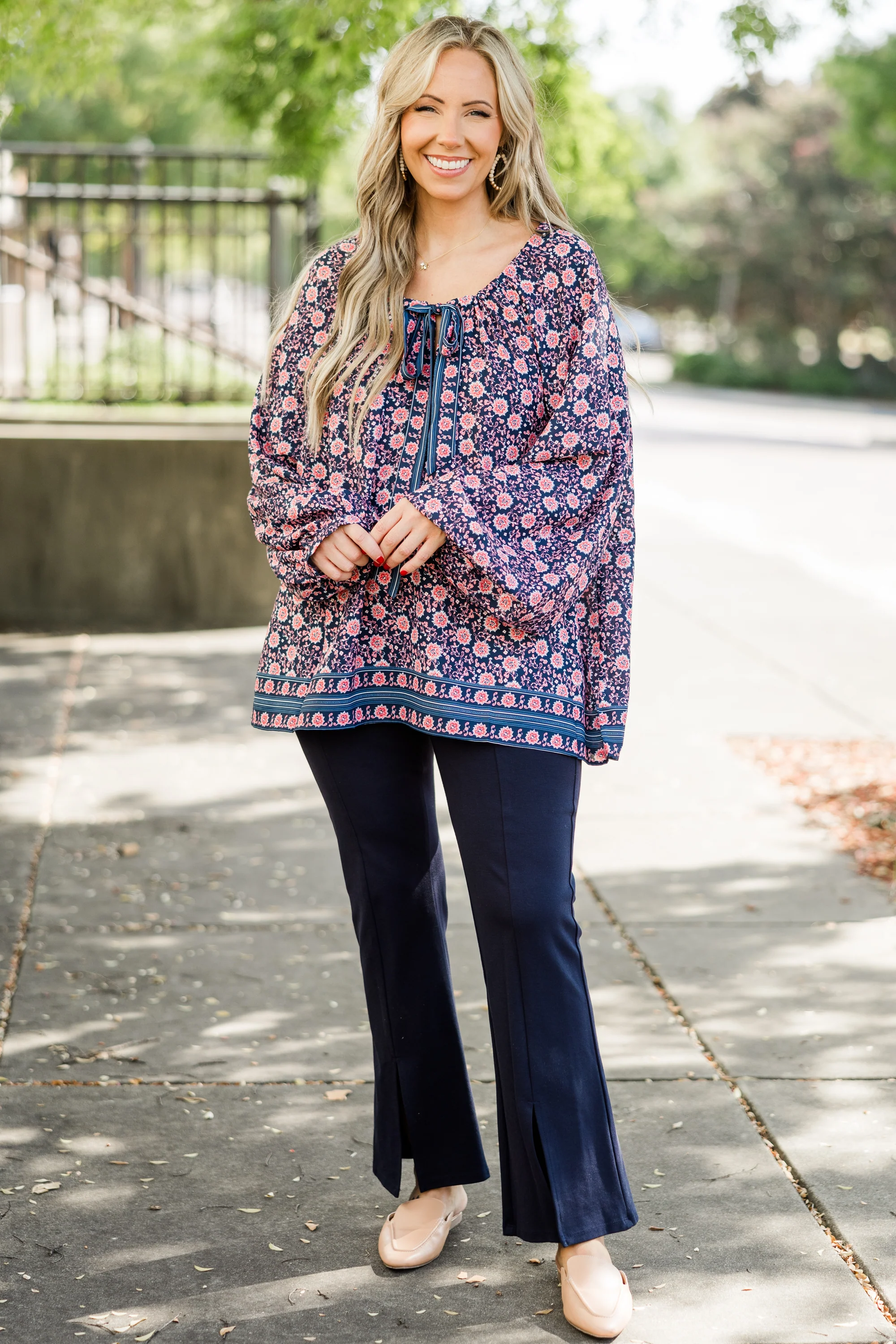 Like You Said Top, Navy - Giverhouse