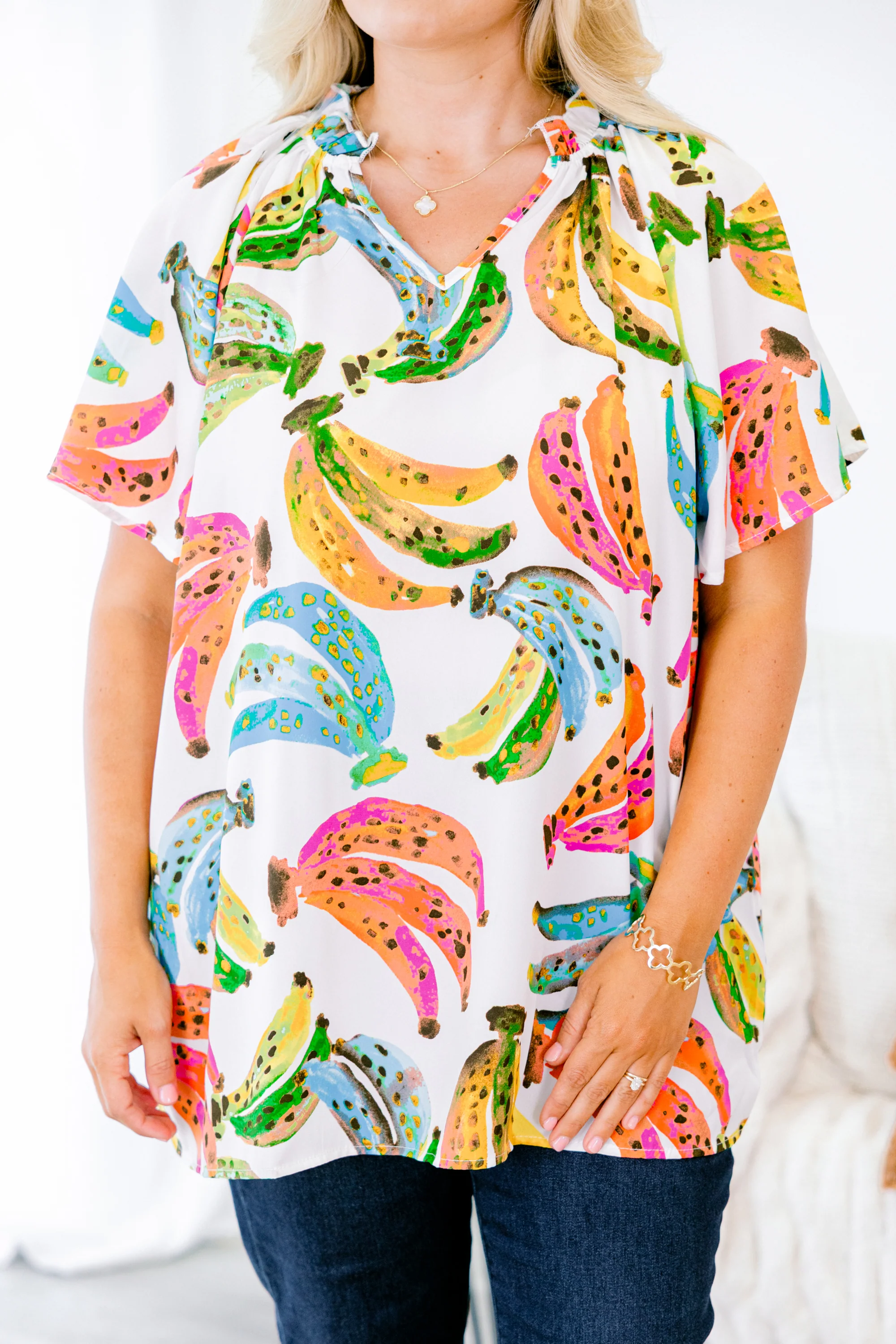 Show Me The Sunshine Top, Ivory - Giverhouse