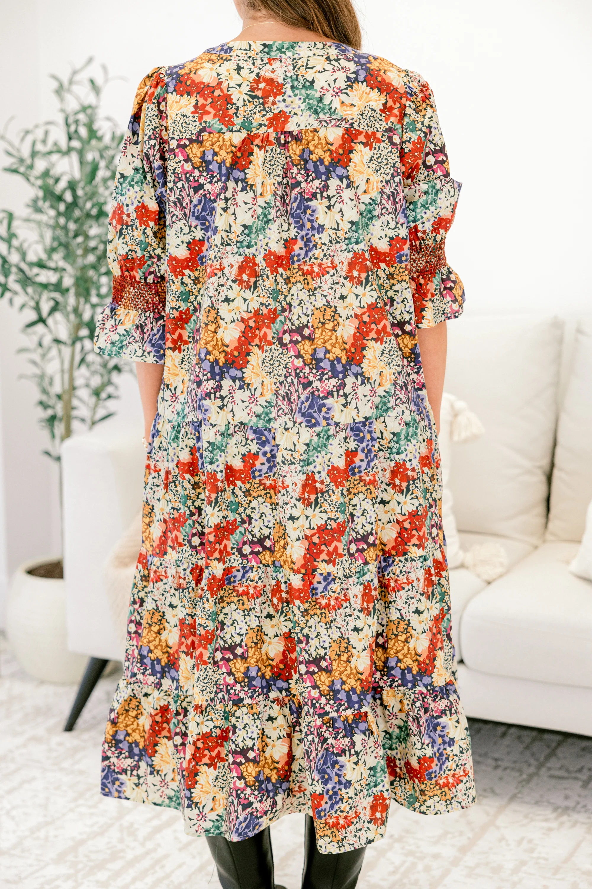 See The Truth Dress, Black Floral - Giverhouse