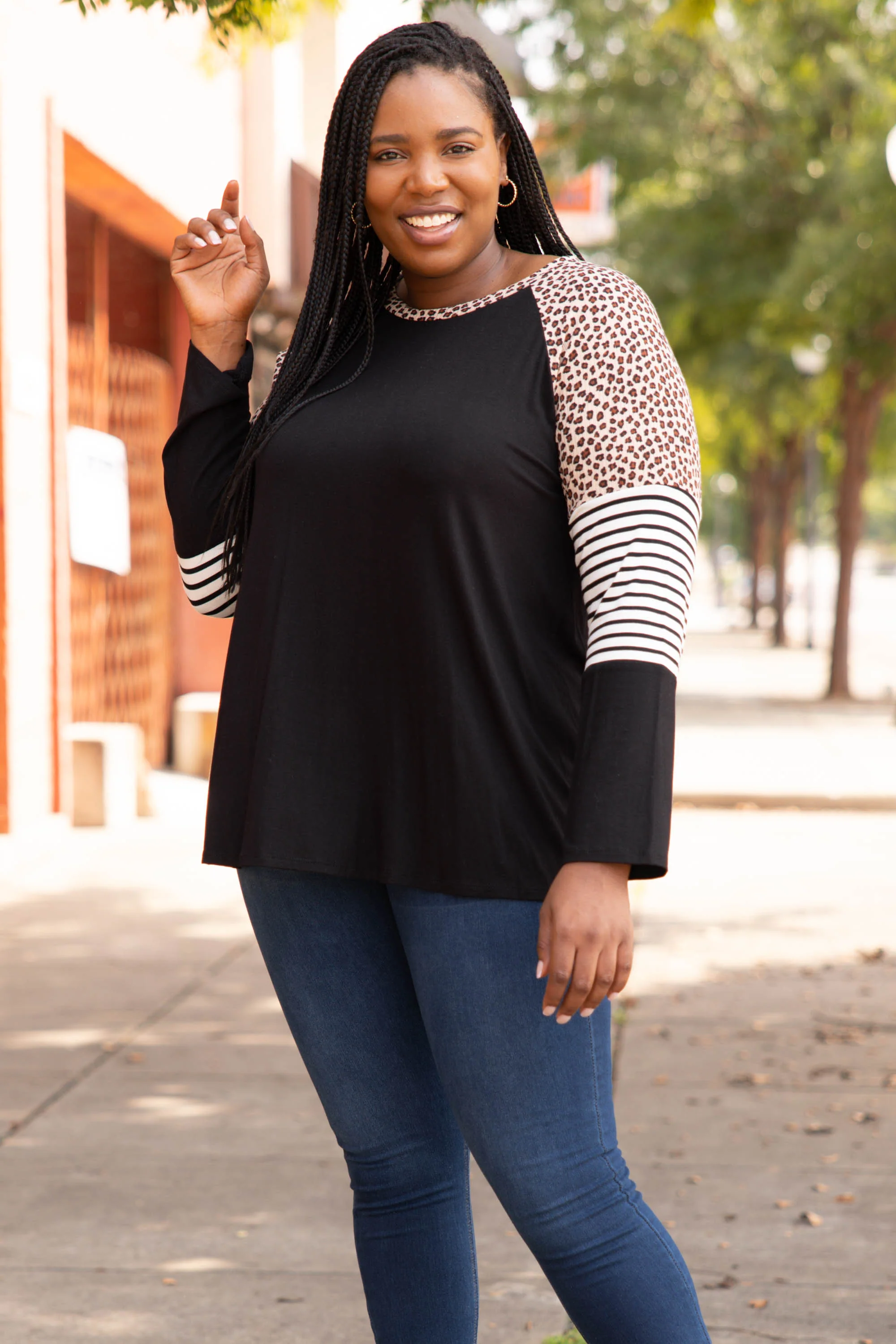 Never Stop Trying Top, Black - Giverhouse