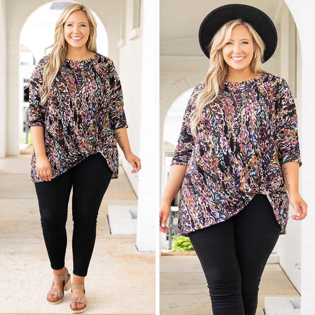 Make It Quick Tunic, Black - Giverhouse