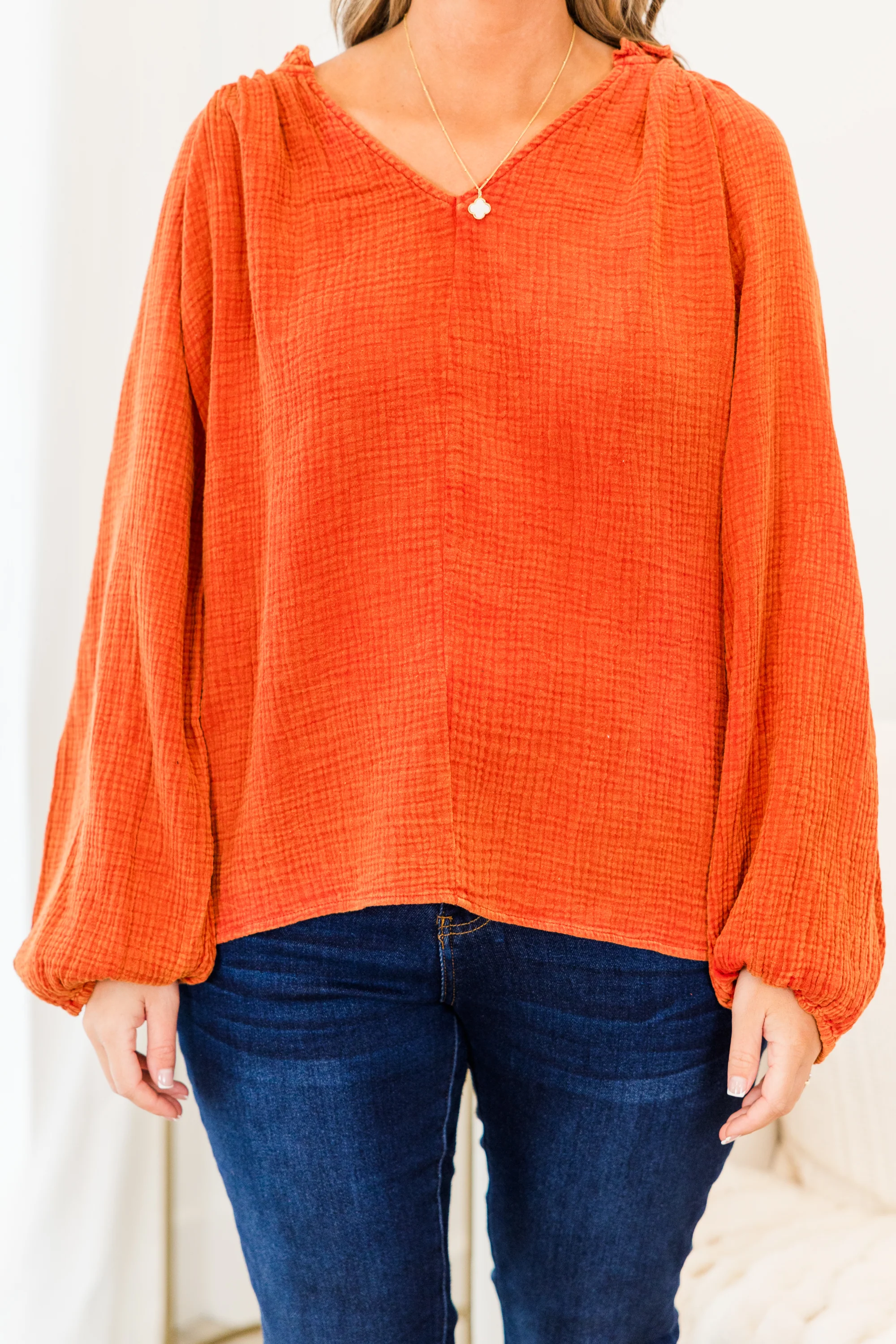 Be Awesome Top, Rust - Giverhouse