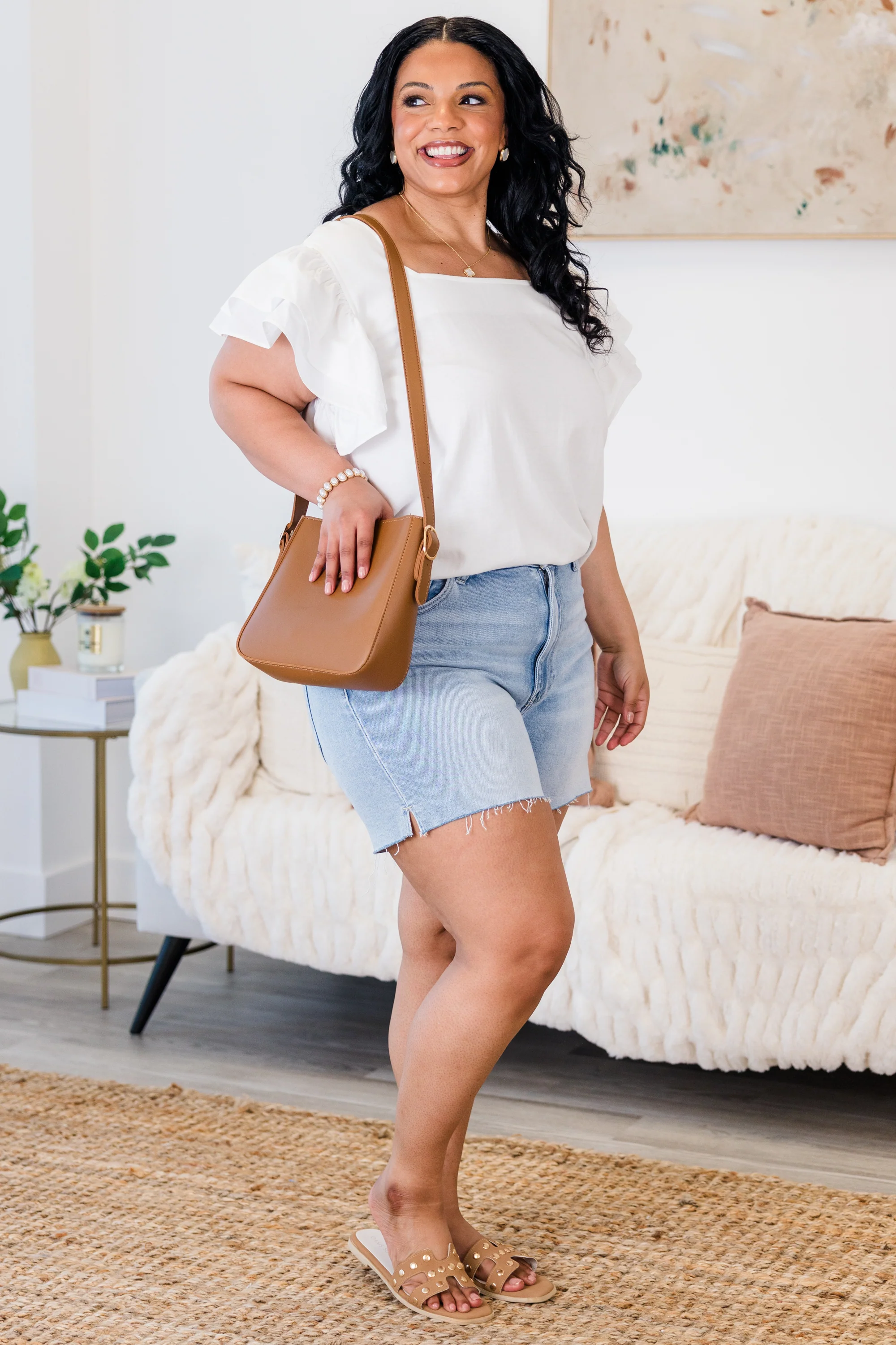 Loving Life Shorts, Light - Giverhouse