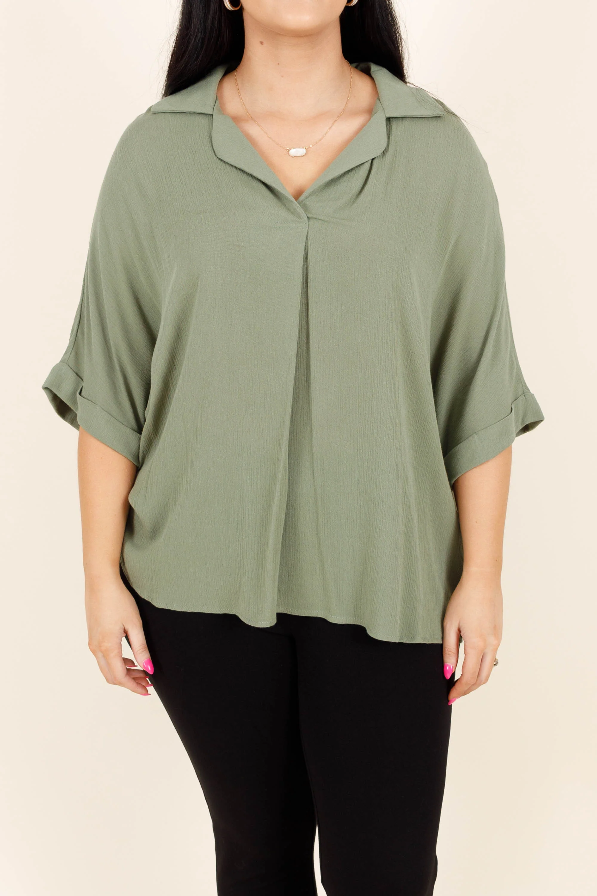 Carefree Top, Sage - Giverhouse
