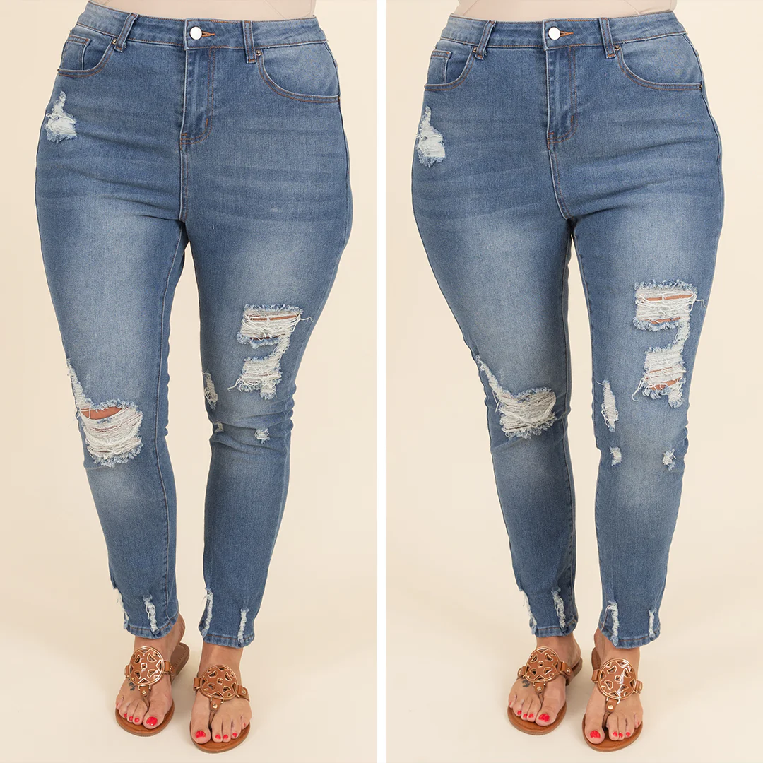 Not Your Mom's Jeans, Medium Wash - Giverhouse