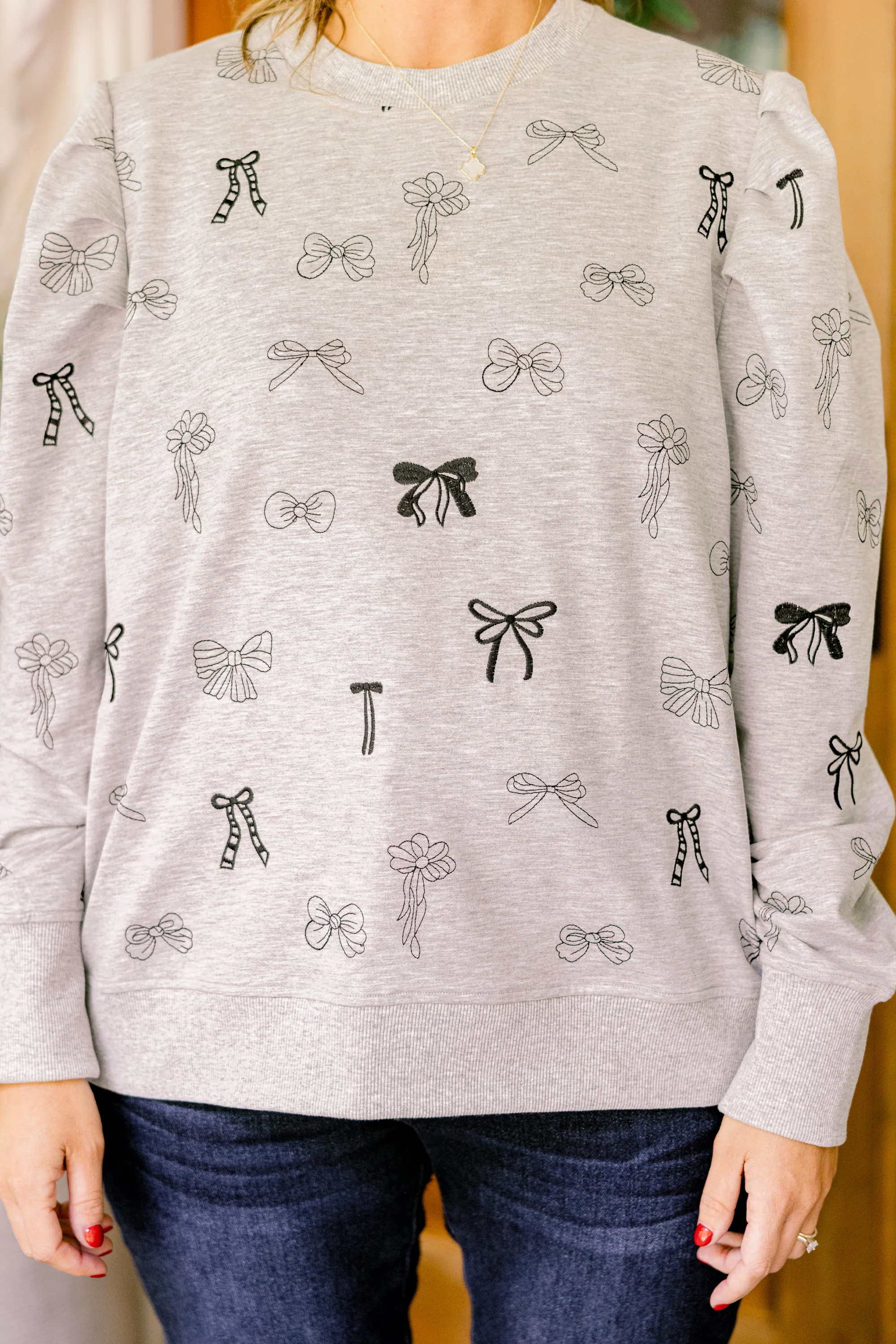 Only Getting Better Pullover, Gray - Giverhouse